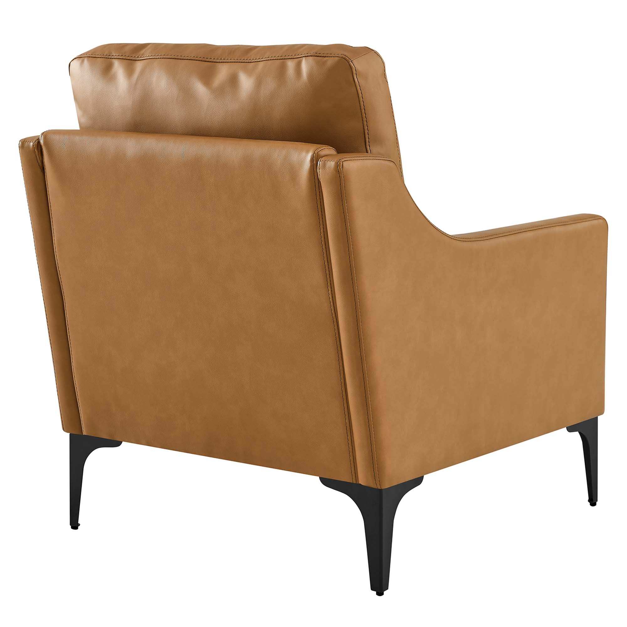 Corland Leather Armchair by Modway - Best Buy Furniture