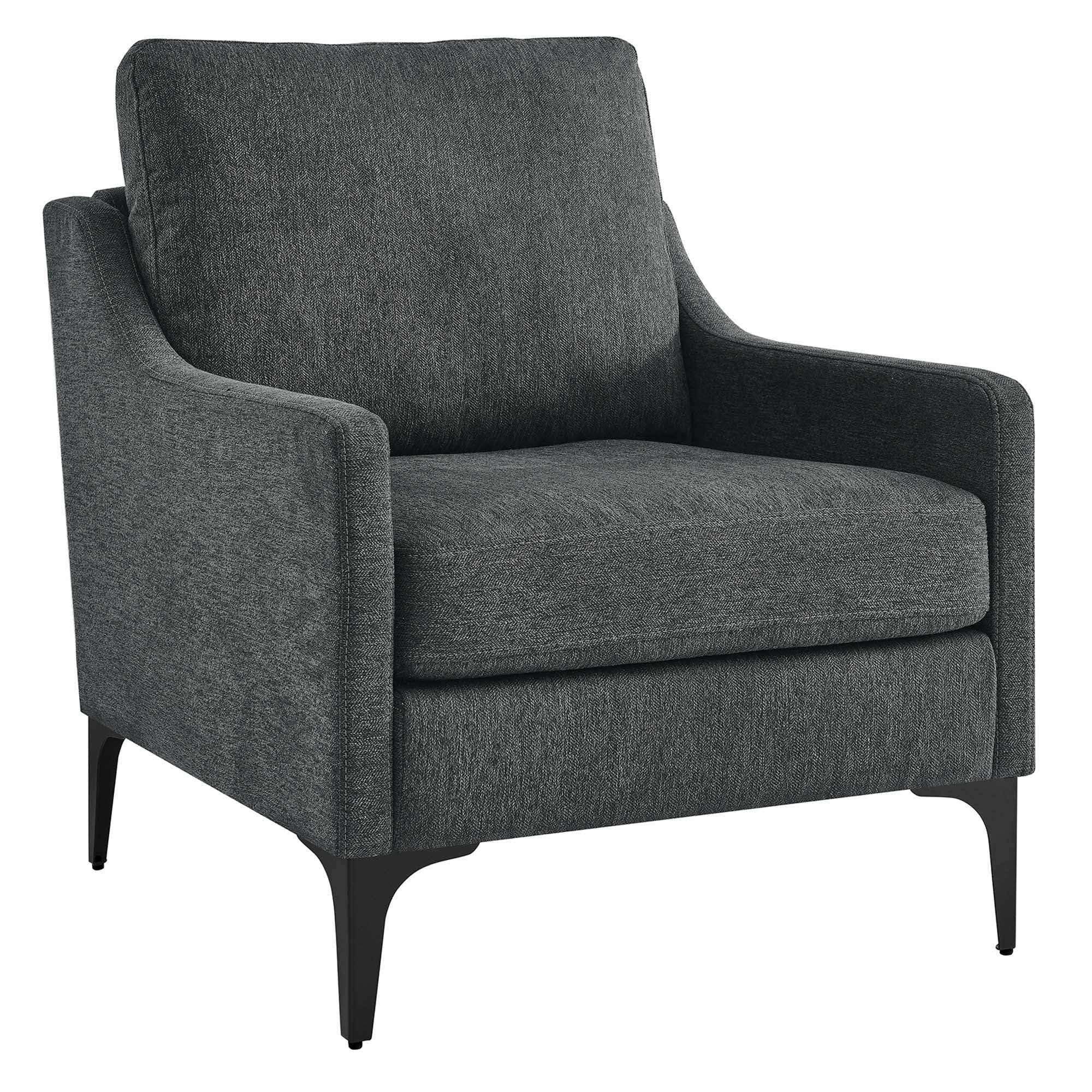 Corland Upholstered Fabric Armchair by Modway - Best Buy Furniture