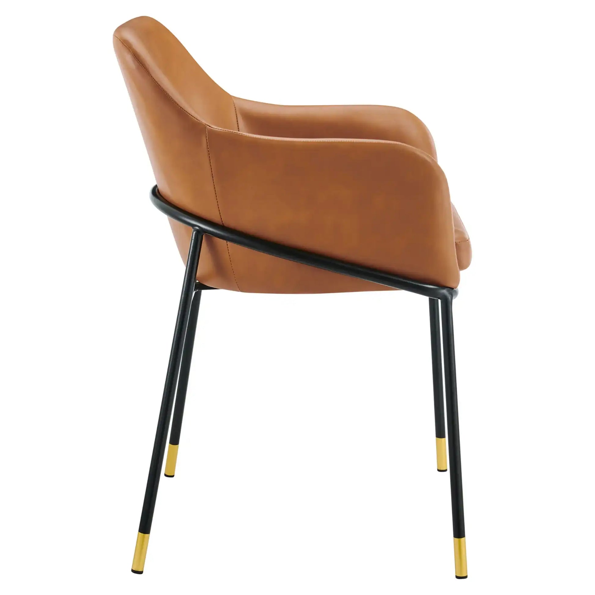 Jovi Vegan Leather Dining Chair Set of 2 by Modway - Best Buy Furniture