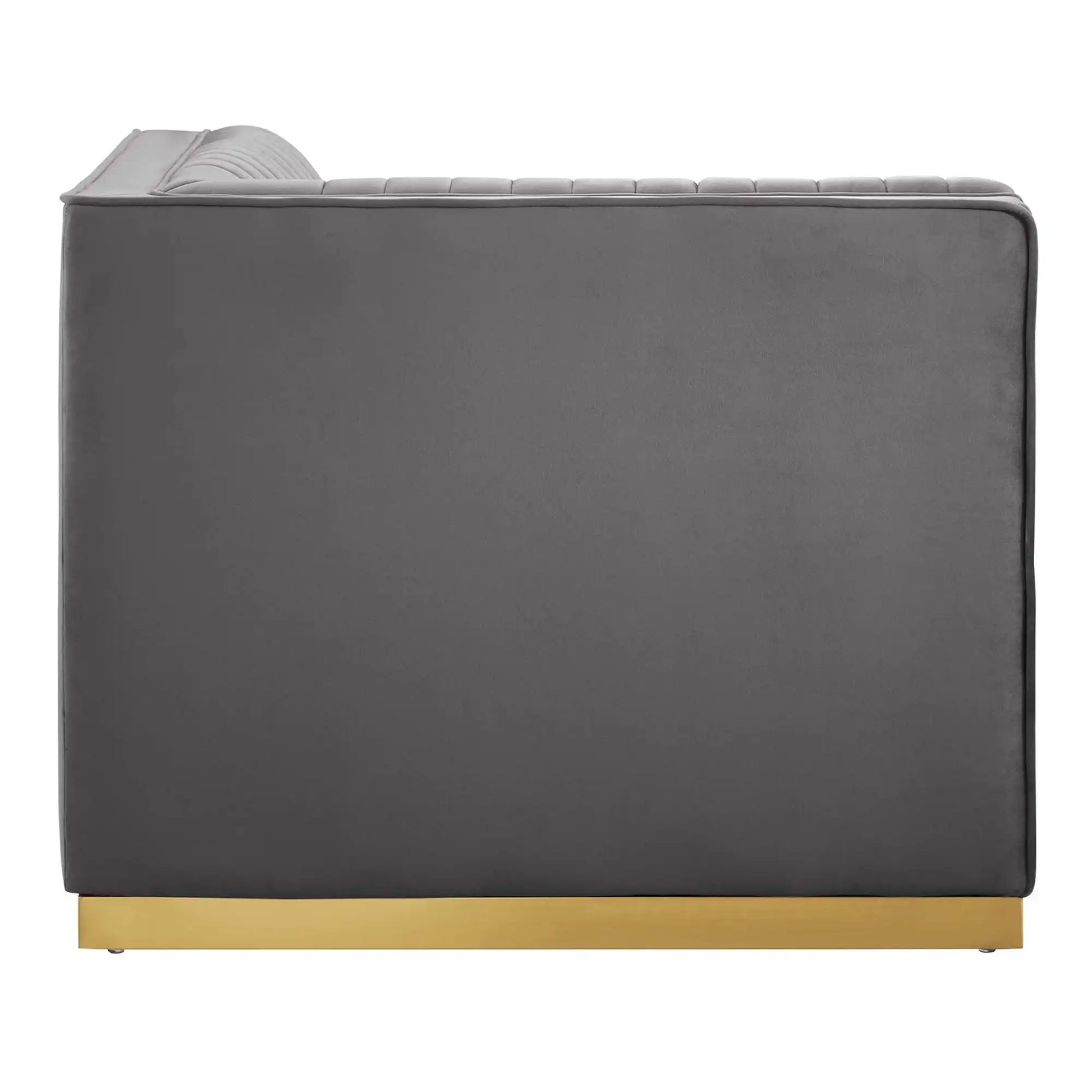 Sanguine Channel Tufted Performance Velvet Modular Sectional Sofa Right Corner Chair by Modway - Best Buy Furniture