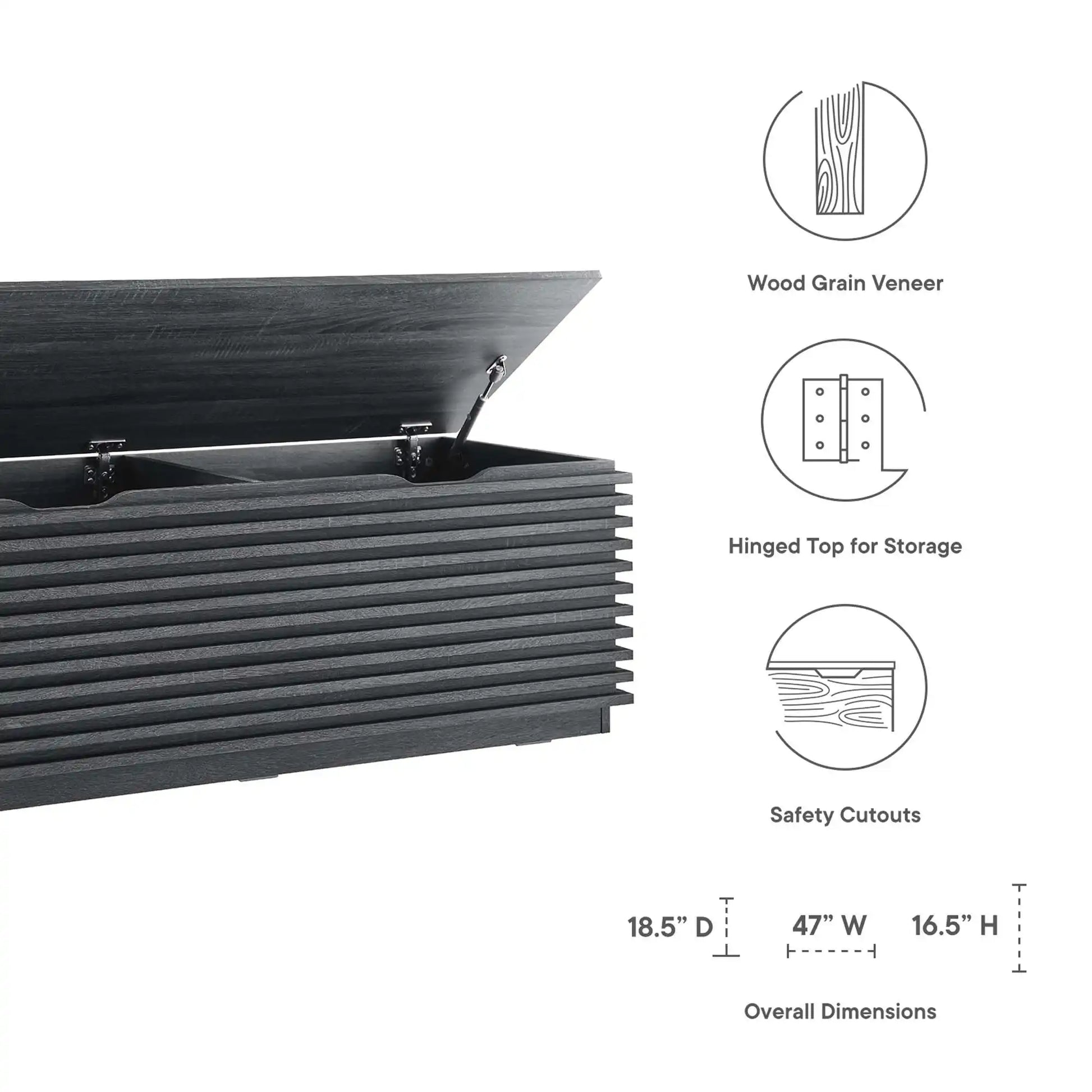 Render Storage Bench by Modway - Best Buy Furniture