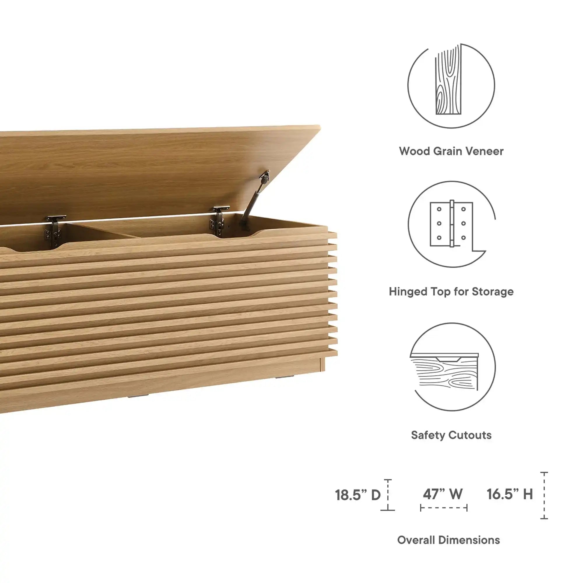 Render Storage Bench by Modway - Best Buy Furniture