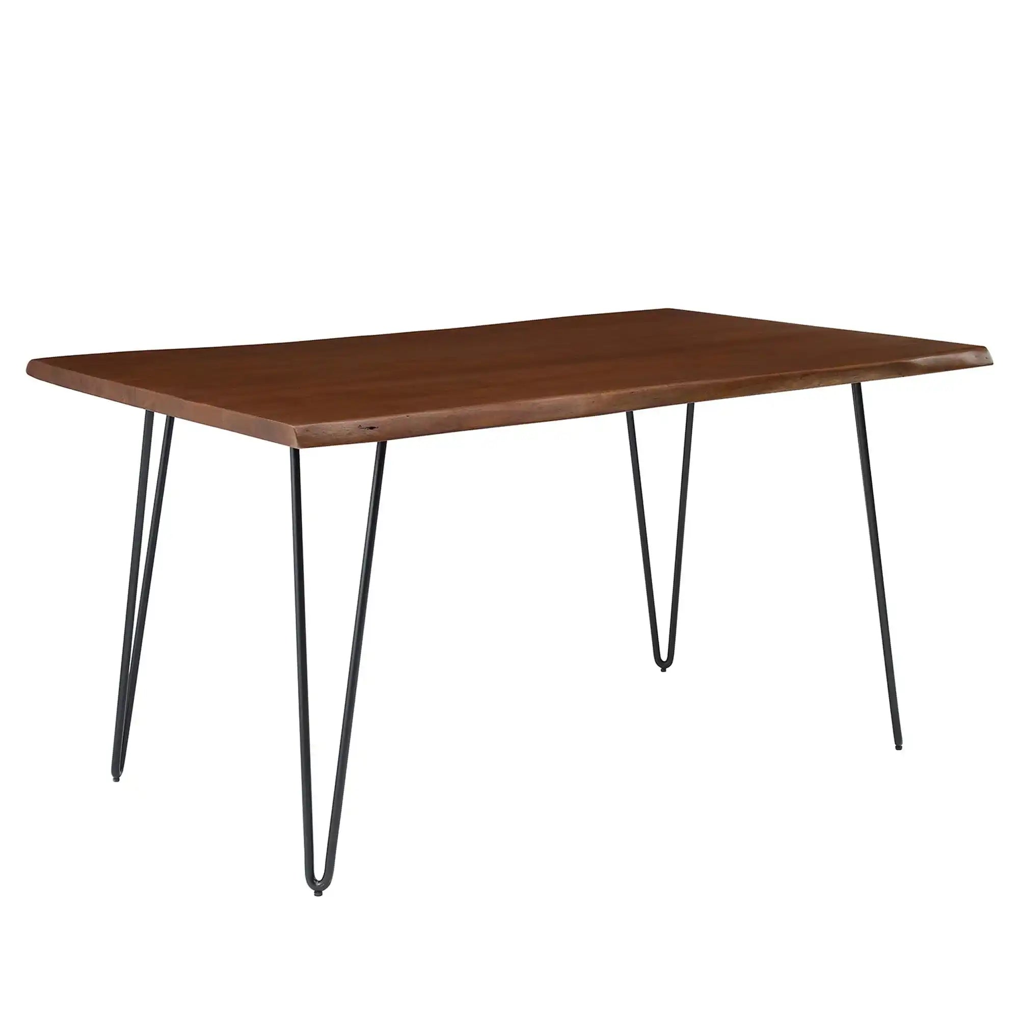 Ardor 60" Live Edge Acacia Wood Acacia Wood Dining Table by Modway - Best Buy Furniture