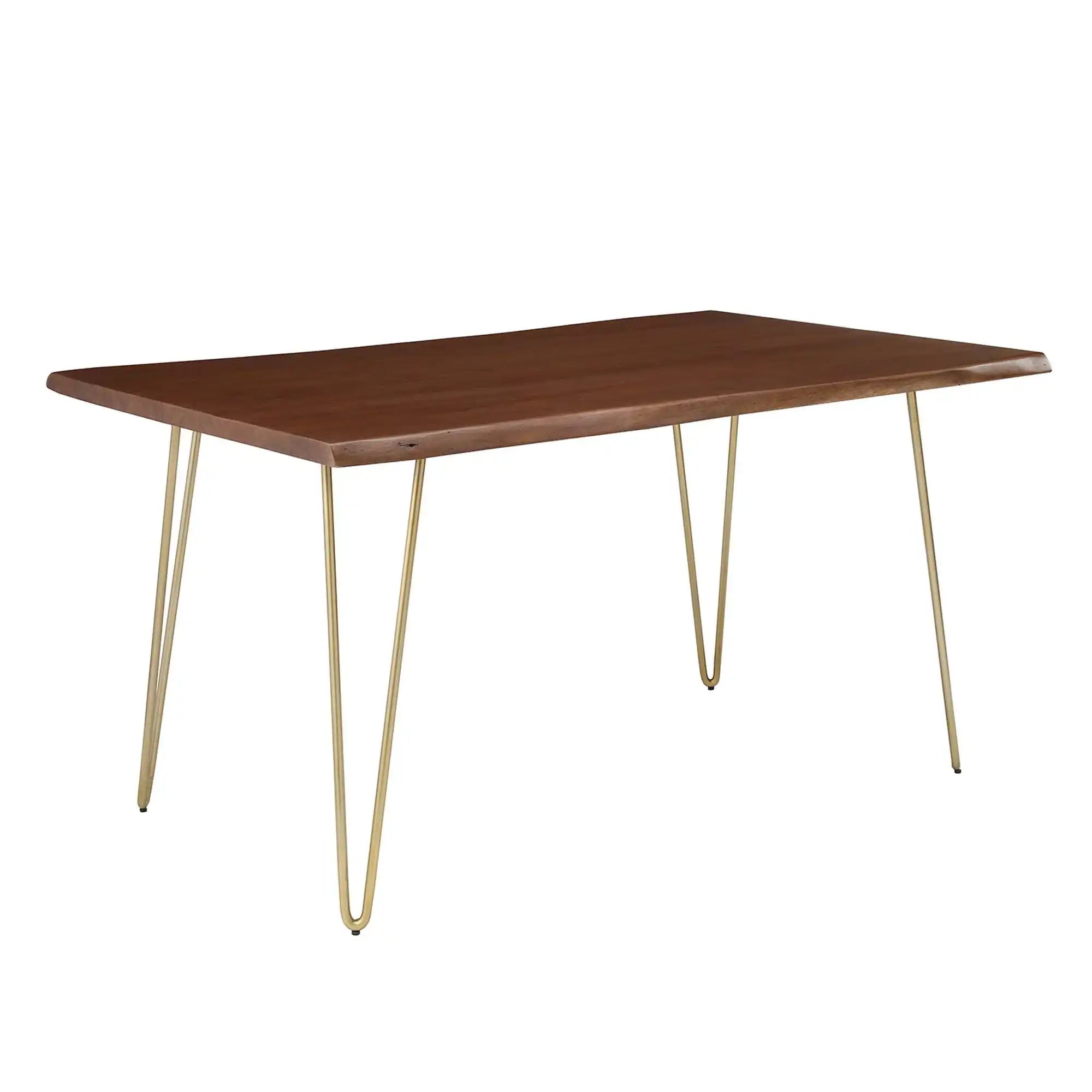 Ardor 60" Live Edge Acacia Wood Acacia Wood Dining Table by Modway - Best Buy Furniture