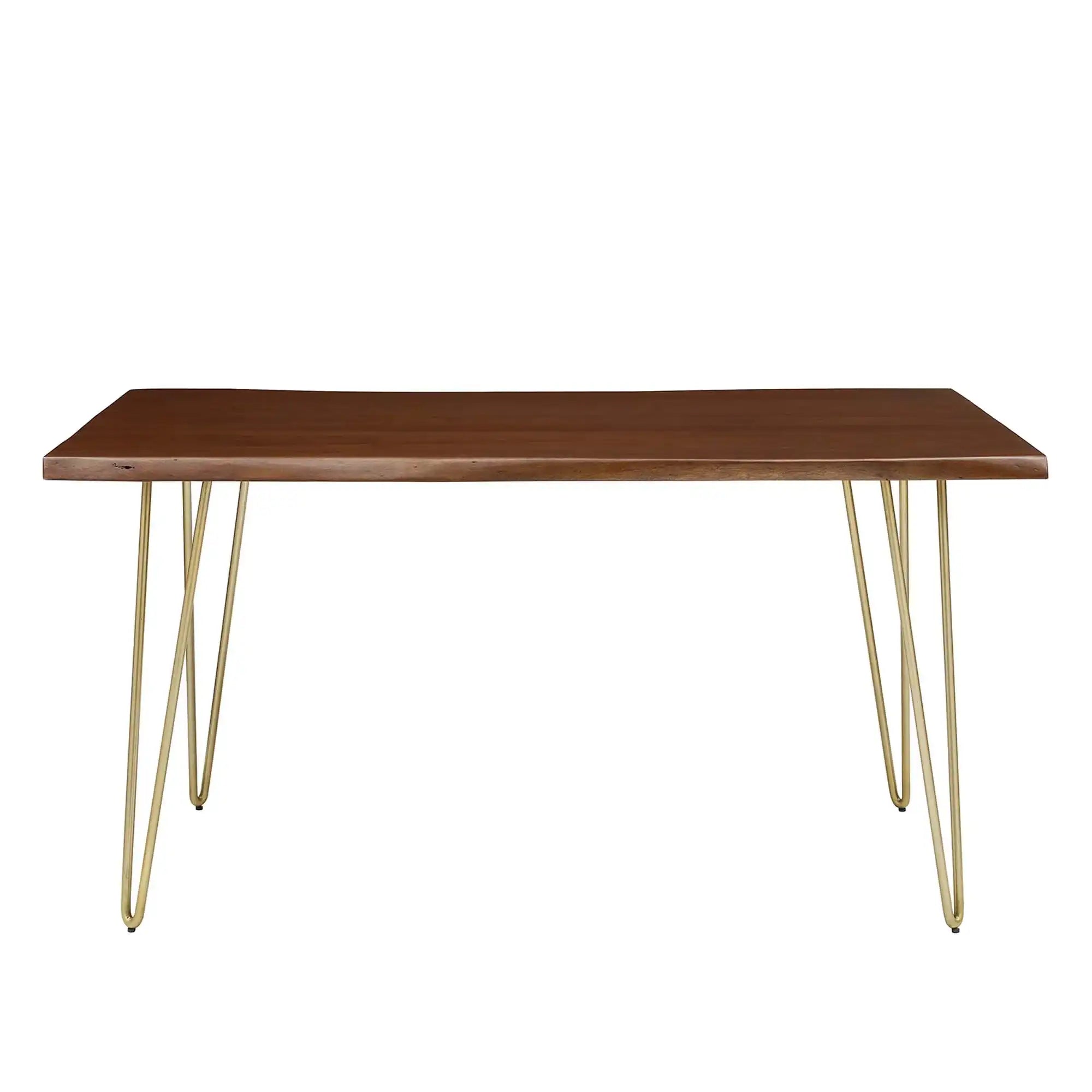 Ardor 60" Live Edge Acacia Wood Acacia Wood Dining Table by Modway - Best Buy Furniture