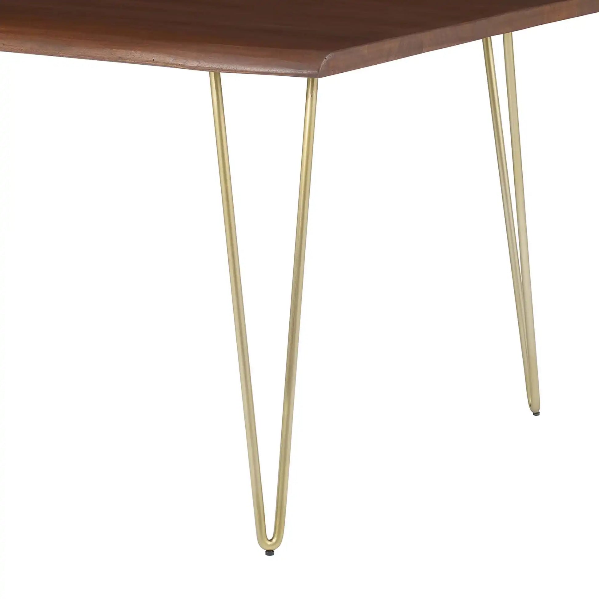 Ardor 60" Live Edge Acacia Wood Acacia Wood Dining Table by Modway - Best Buy Furniture