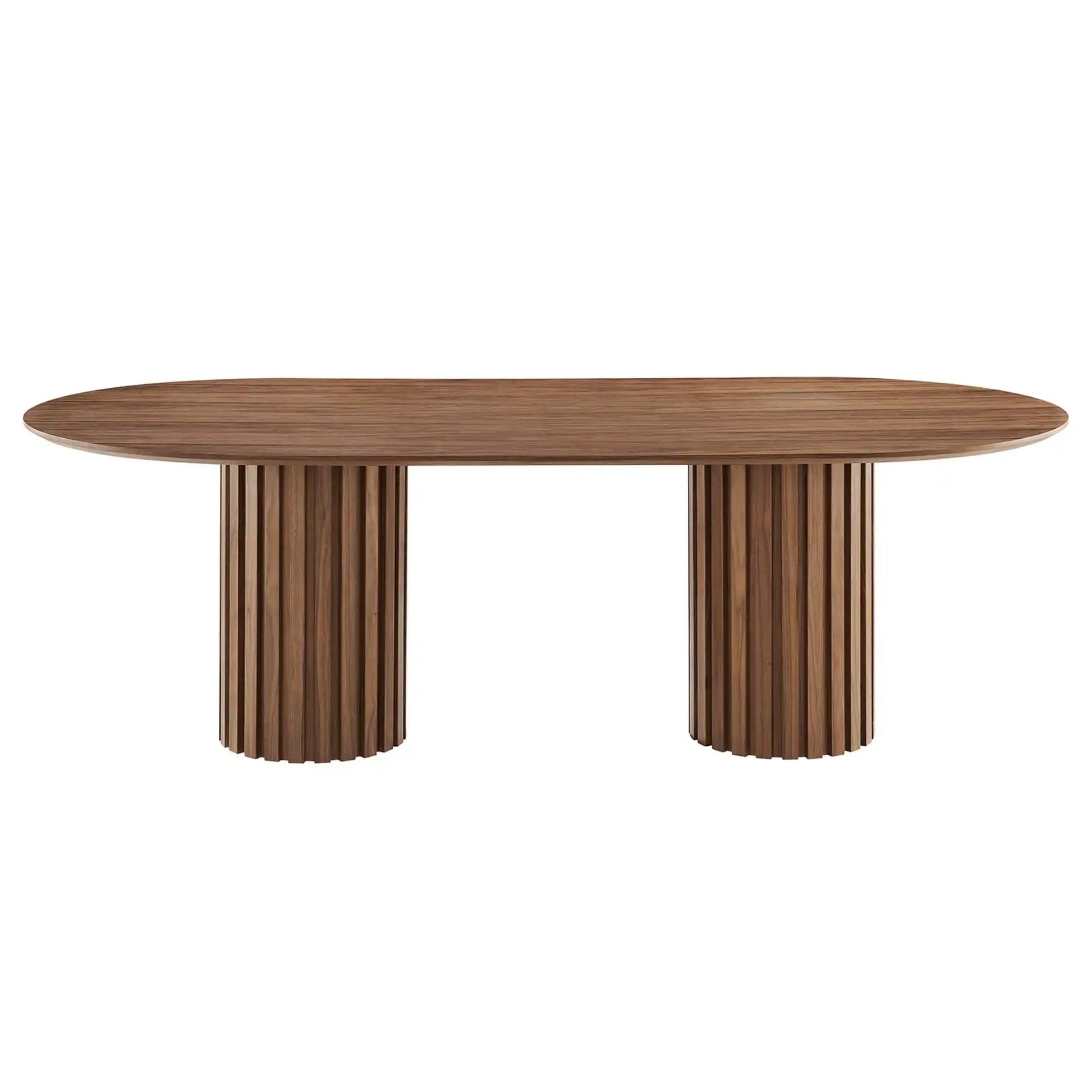 Senja 95" Oval Dining Table by Modway - Best Buy Furniture