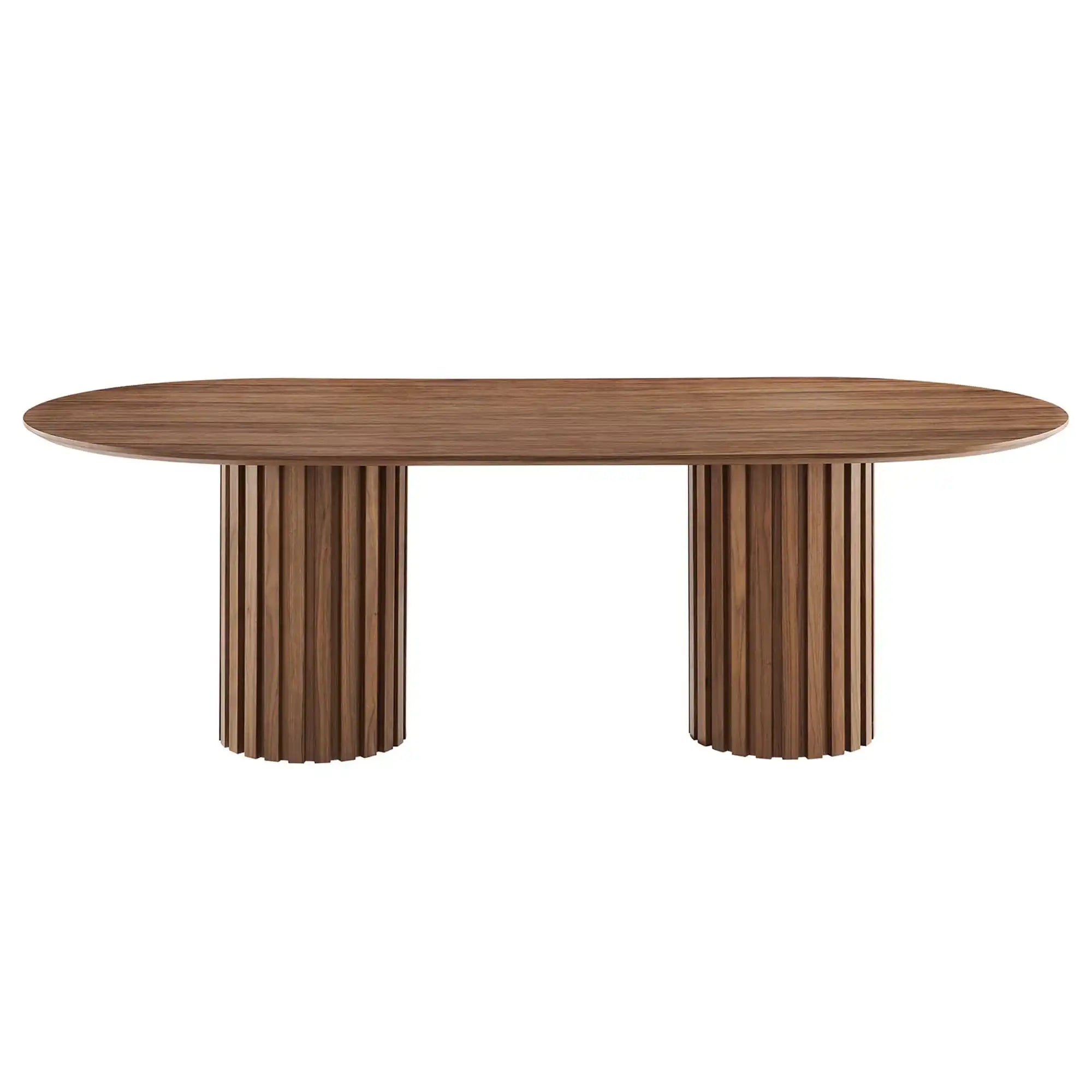 Senja 95" Oval Dining Table by Modway - Best Buy Furniture