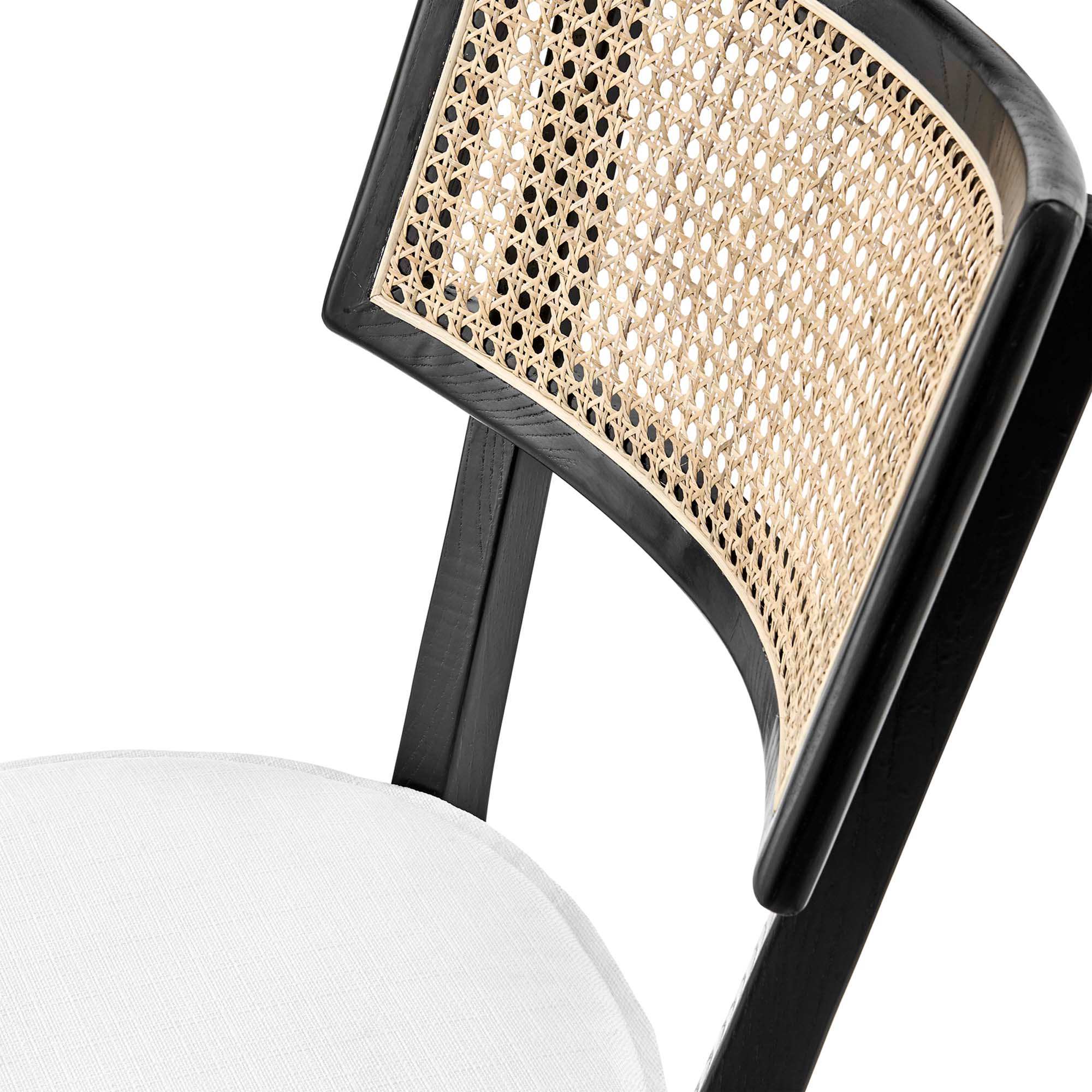 Caledonia Fabric Upholstered Wood Dining Chair Set of 2 by Modway - Best Buy Furniture