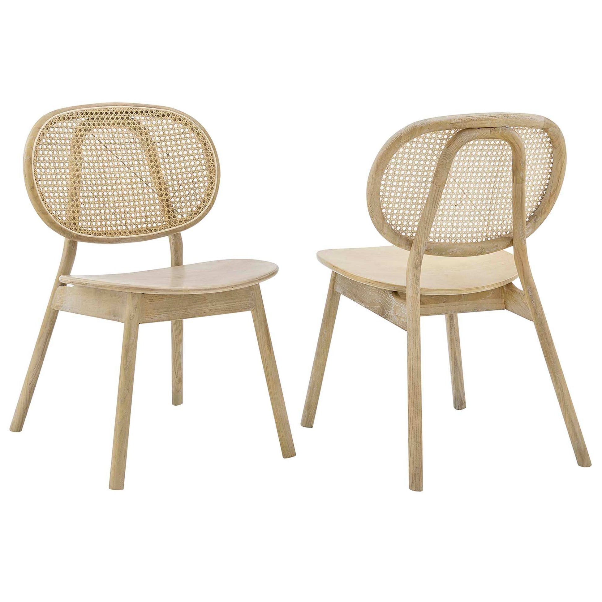 Malina Wood Dining Side Chair Set of 2 by Modway - Best Buy Furniture
