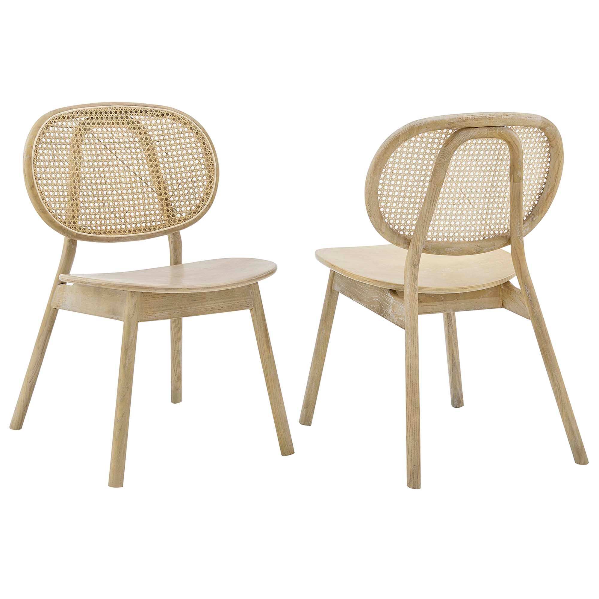 Malina Wood Dining Side Chair Set of 2 by Modway - Best Buy Furniture
