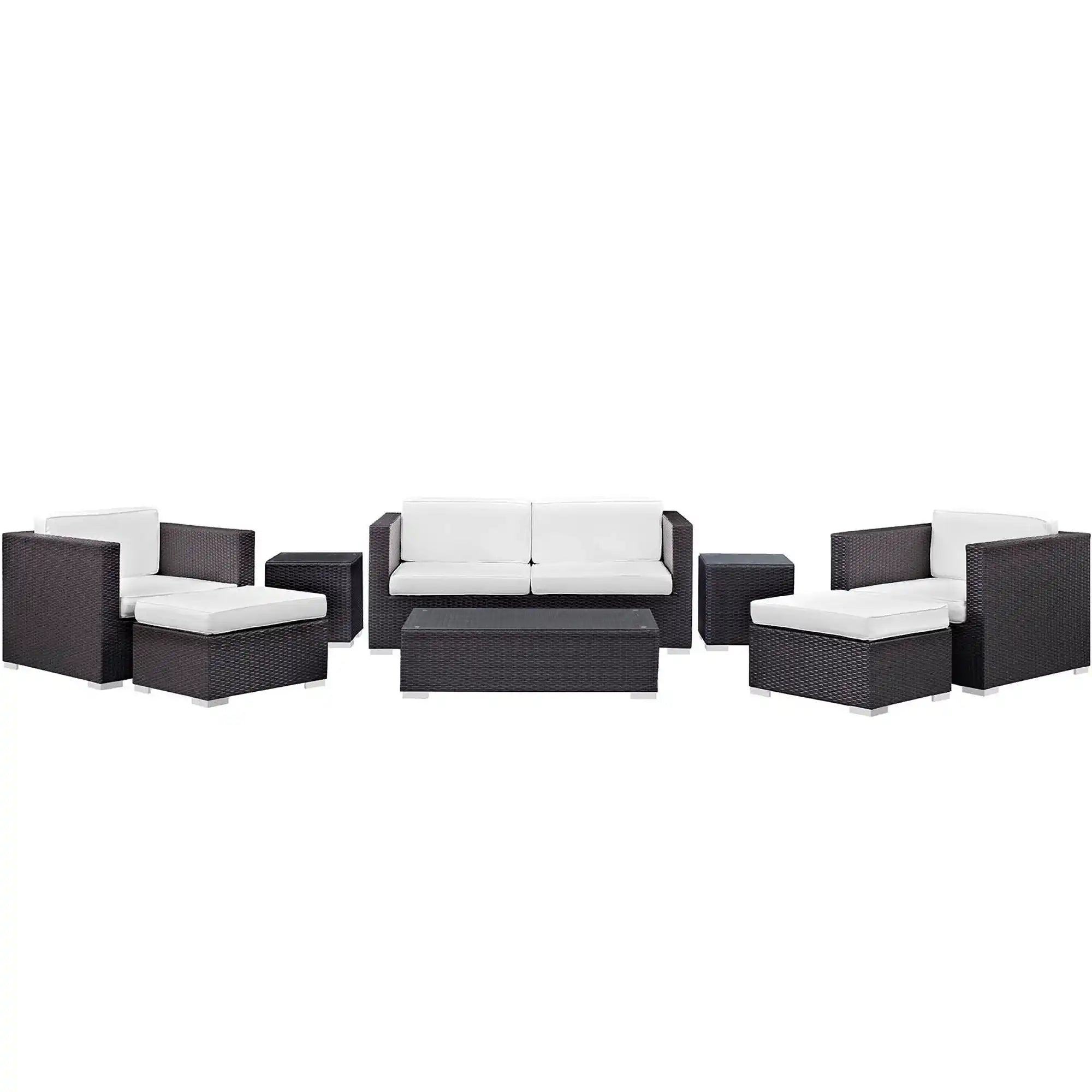 Venice 8 Piece Outdoor Patio Sofa Set by Modway - Best Buy Furniture