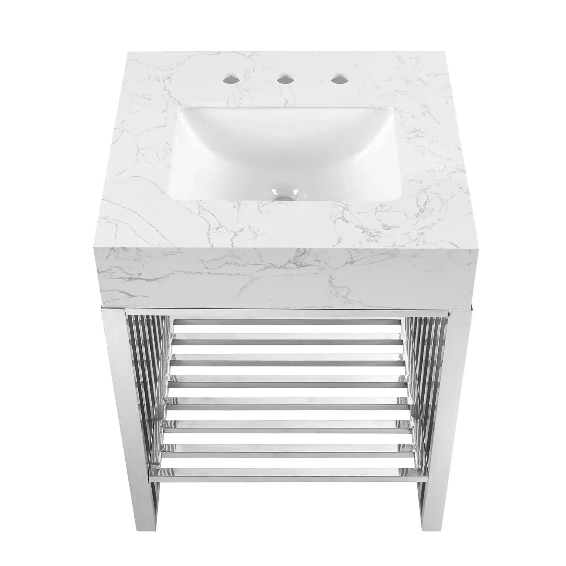 Gridiron 24" Bathroom Vanity by Modway - Best Buy Furniture