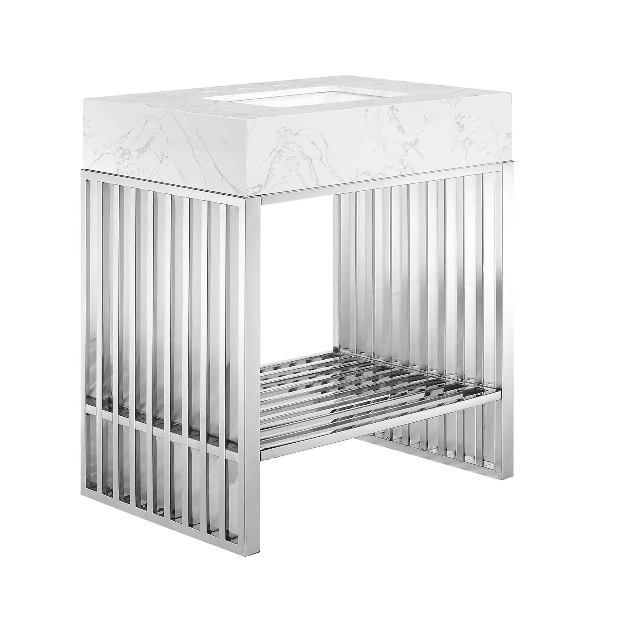 Gridiron 30" Bathroom Vanity by Modway - Best Buy Furniture