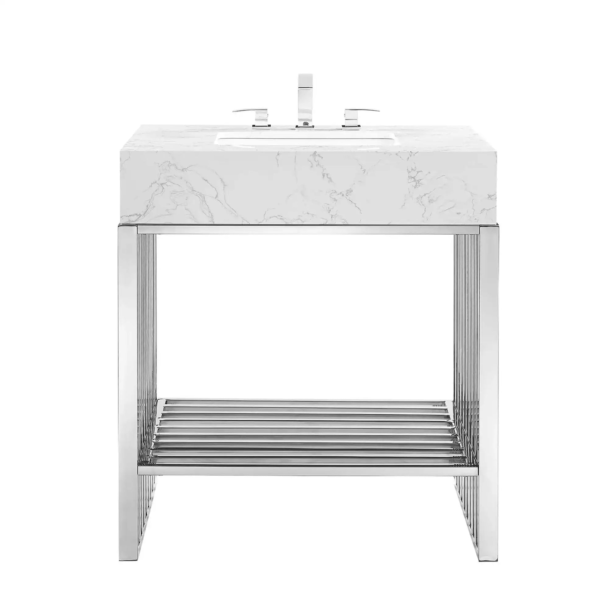 Gridiron 30" Bathroom Vanity by Modway - Best Buy Furniture