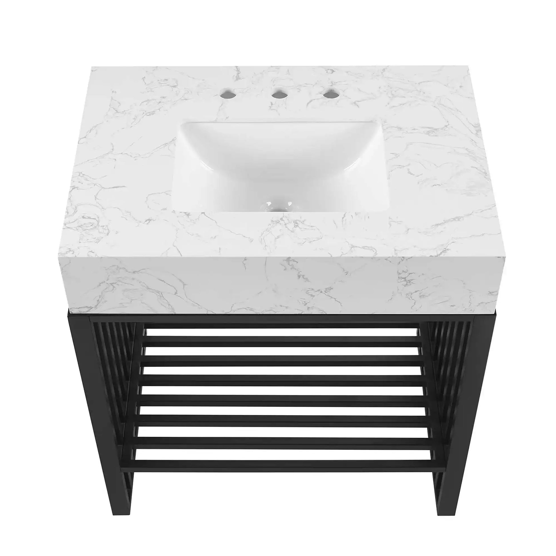 Gridiron 30" Bathroom Vanity by Modway - Best Buy Furniture