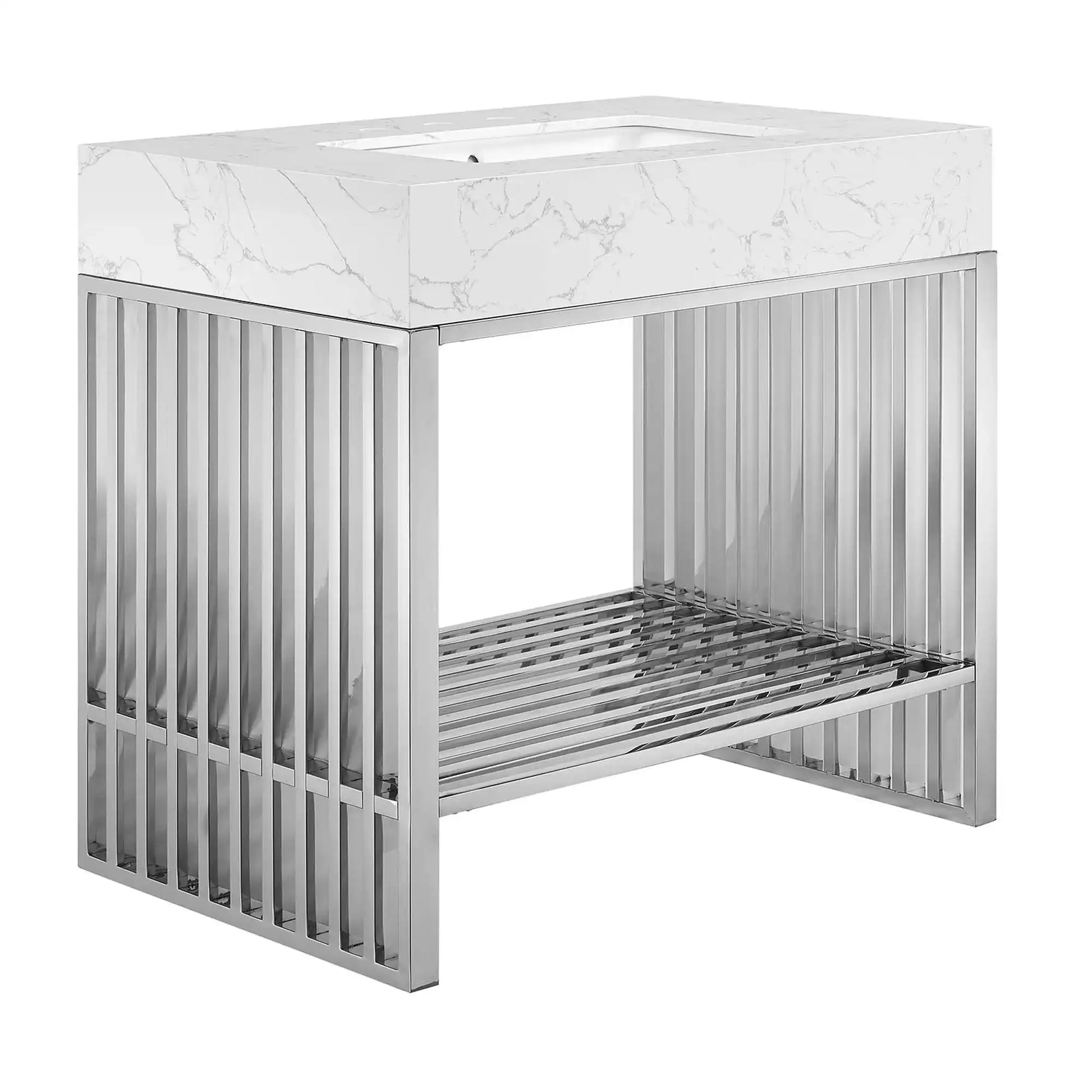 Gridiron 36" Bathroom Vanity by Modway - Best Buy Furniture