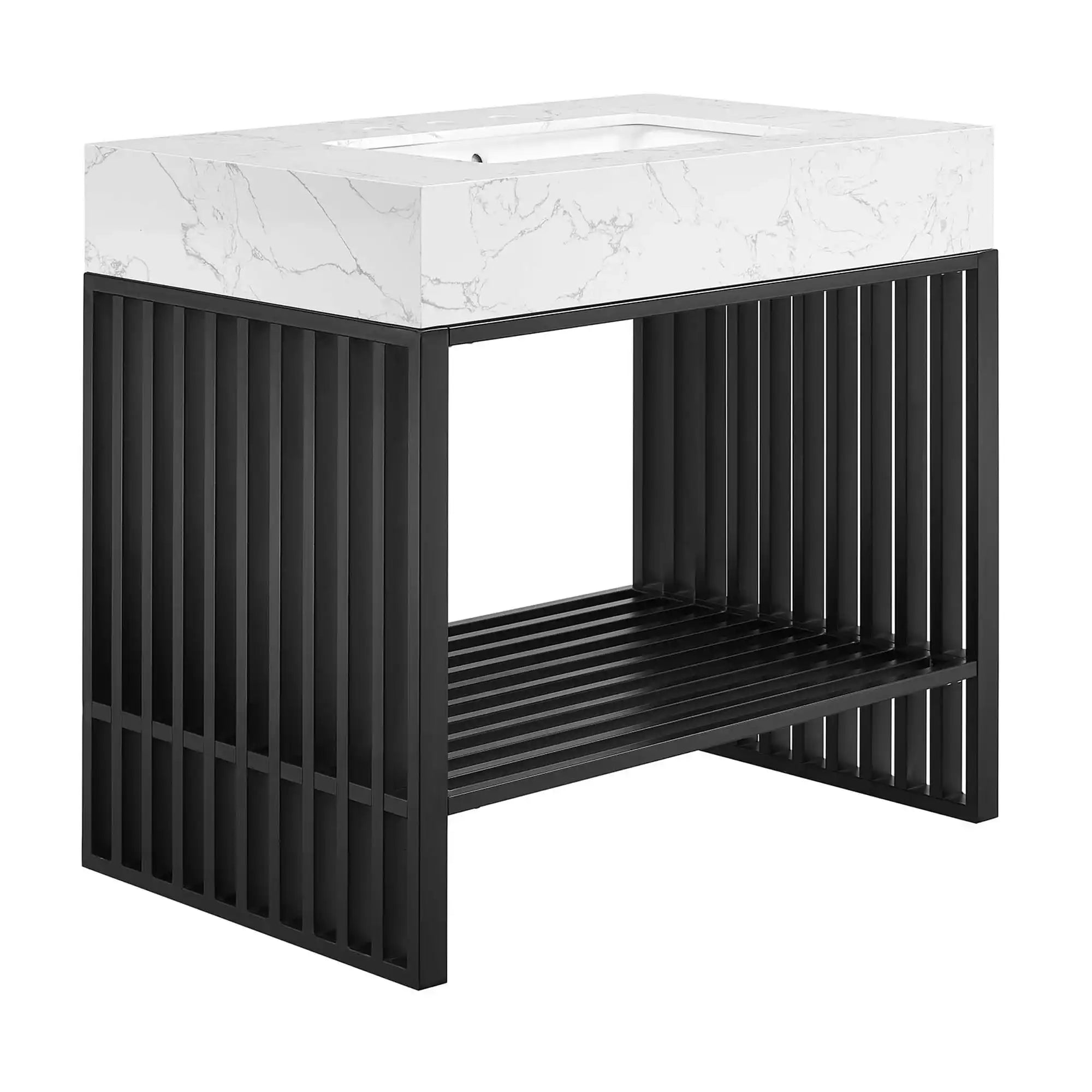 Gridiron 36" Bathroom Vanity by Modway - Best Buy Furniture