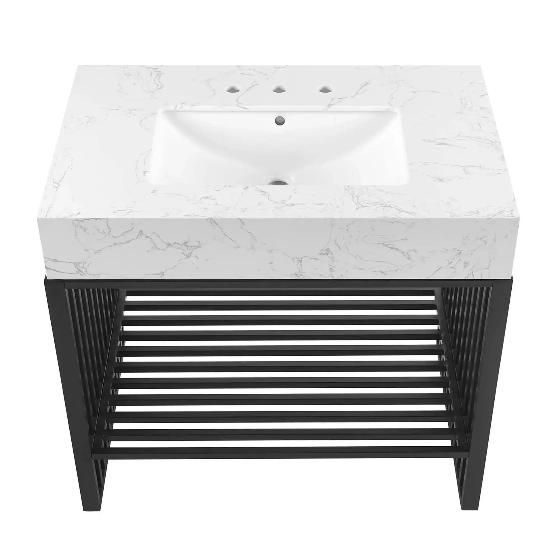 Gridiron 36" Bathroom Vanity by Modway - Best Buy Furniture