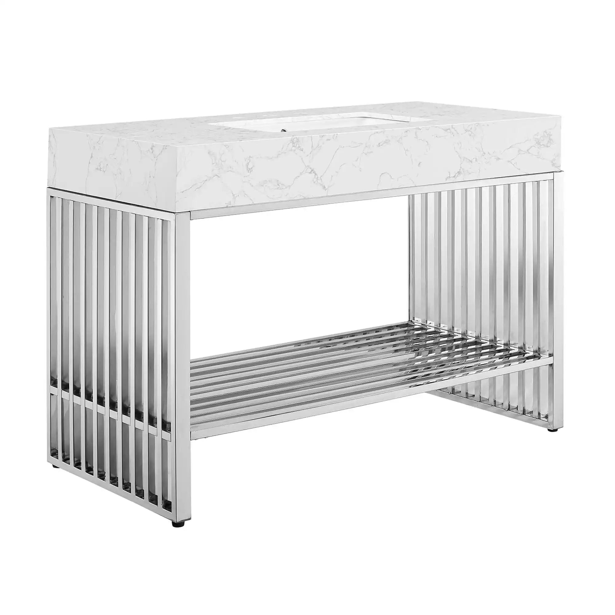 Gridiron 48" Bathroom Vanity by Modway - Best Buy Furniture