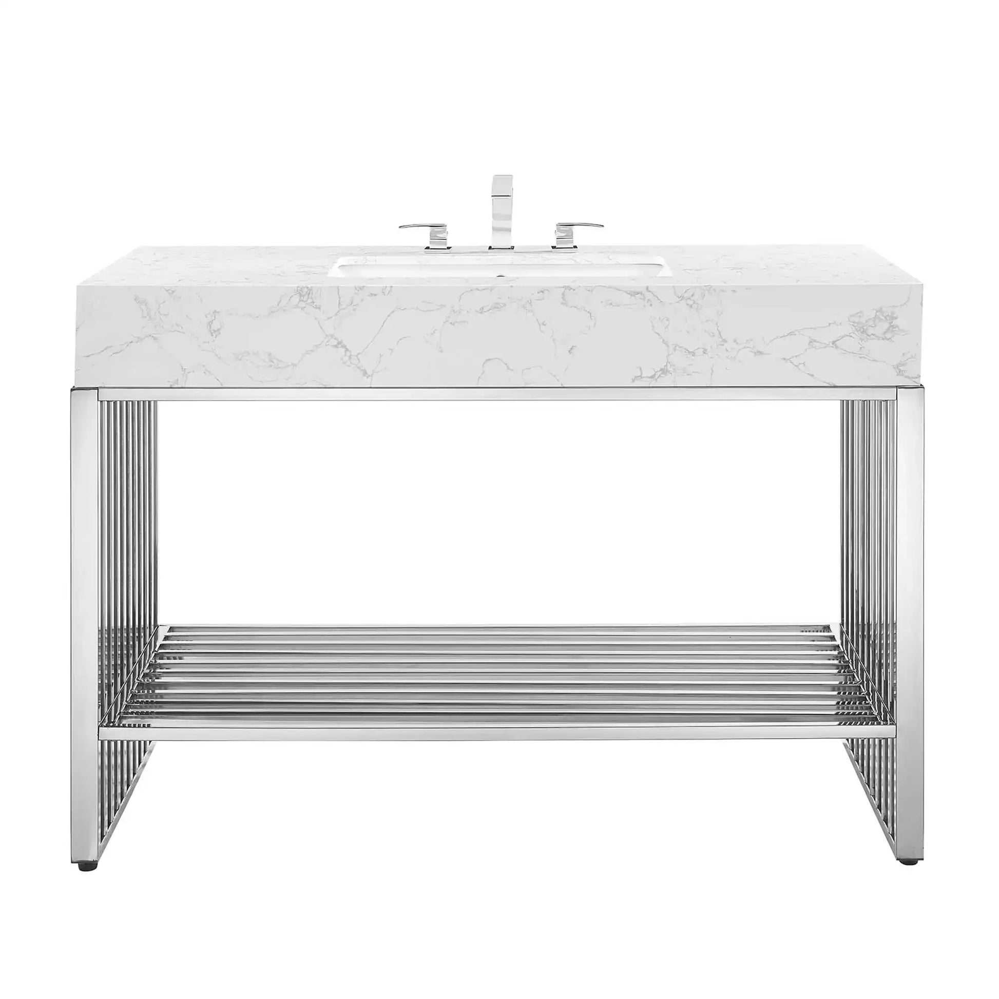 Gridiron 48" Bathroom Vanity by Modway - Best Buy Furniture