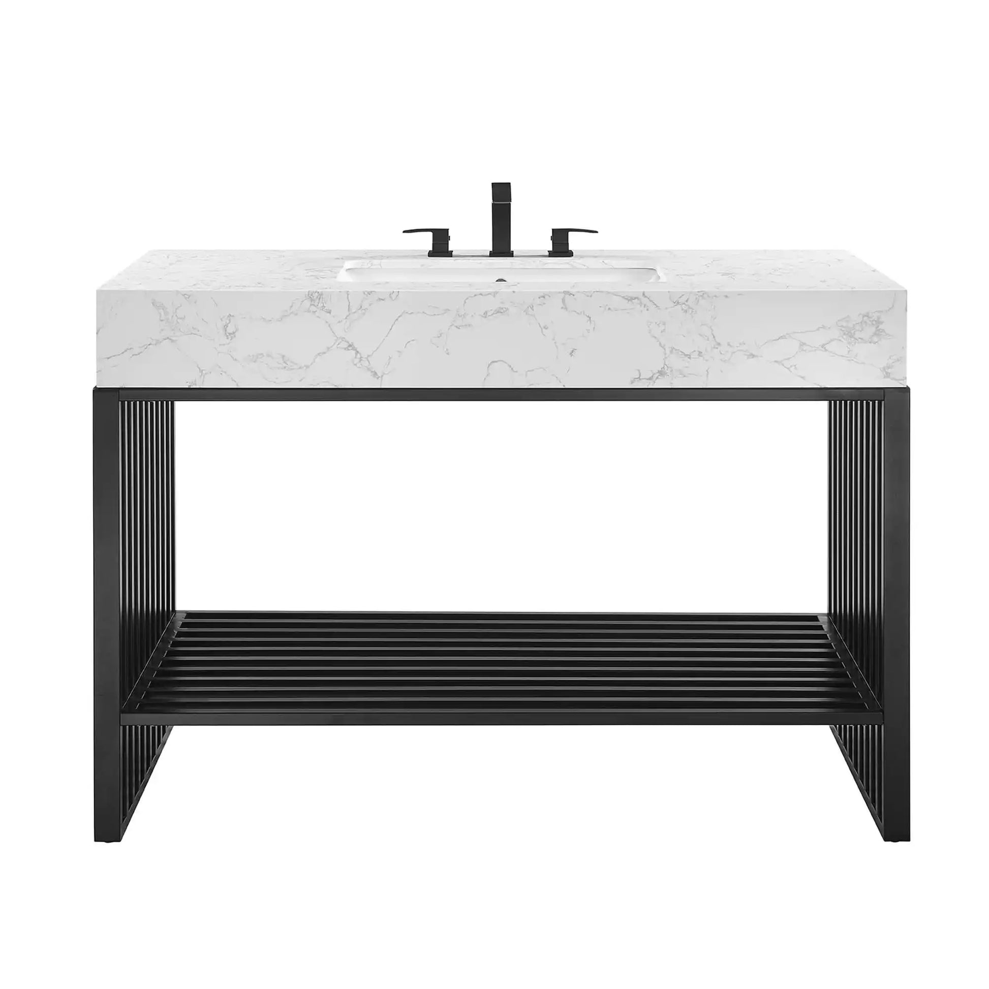 Gridiron 48" Bathroom Vanity by Modway - Best Buy Furniture