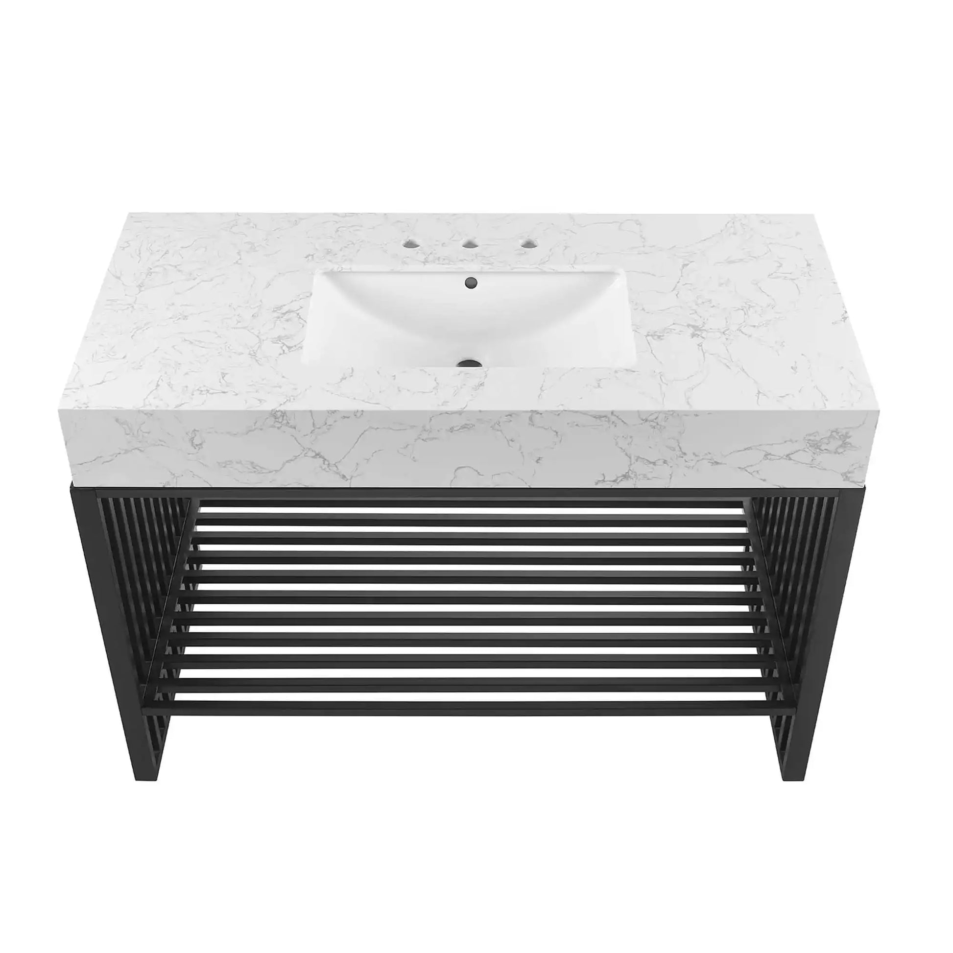 Gridiron 48" Bathroom Vanity by Modway - Best Buy Furniture