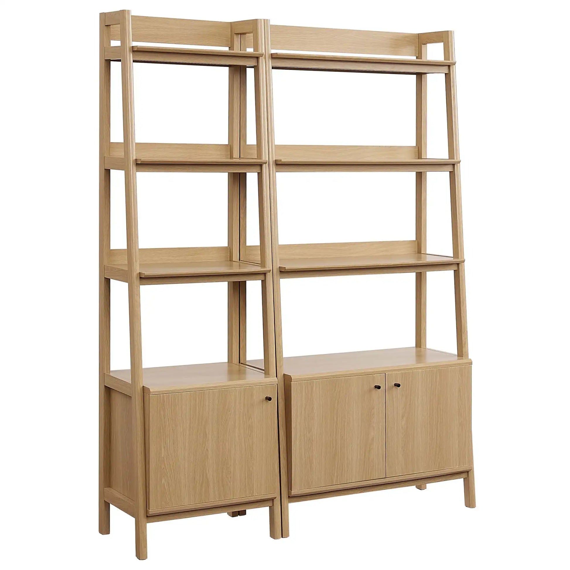 Bixby Wood Bookshelves Set of 2 by Modway - Best Buy Furniture
