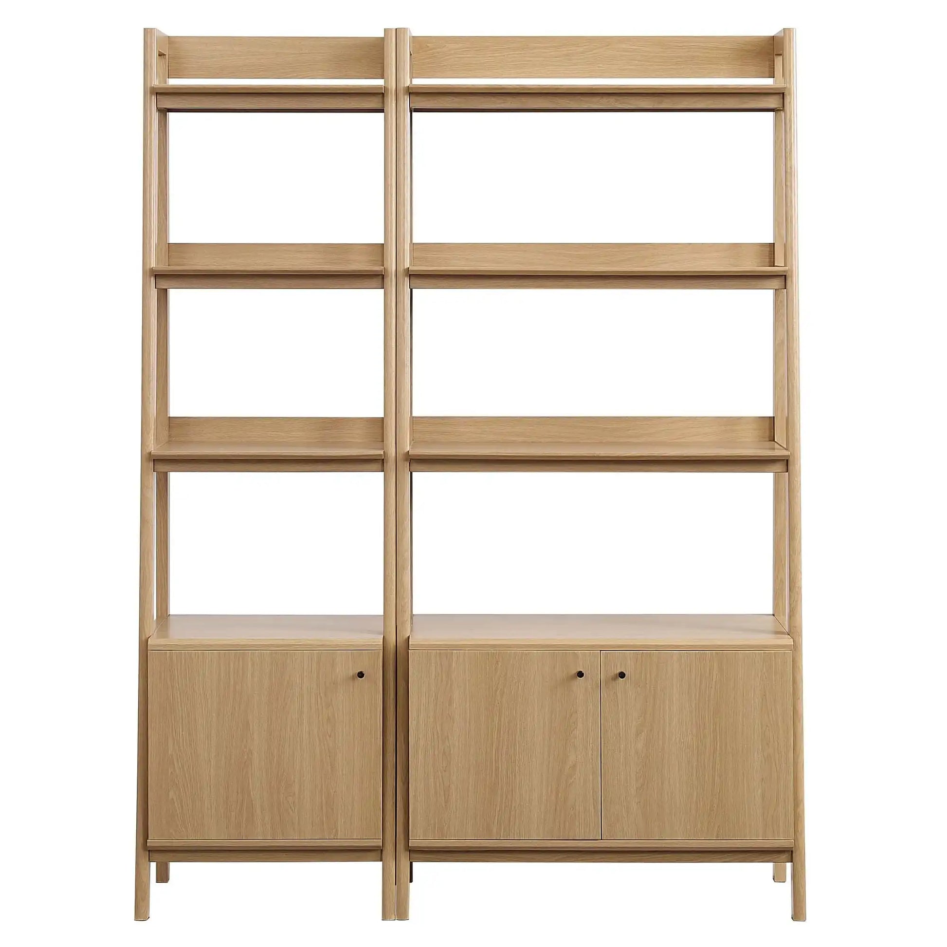 Bixby Wood Bookshelves Set of 2 by Modway - Best Buy Furniture