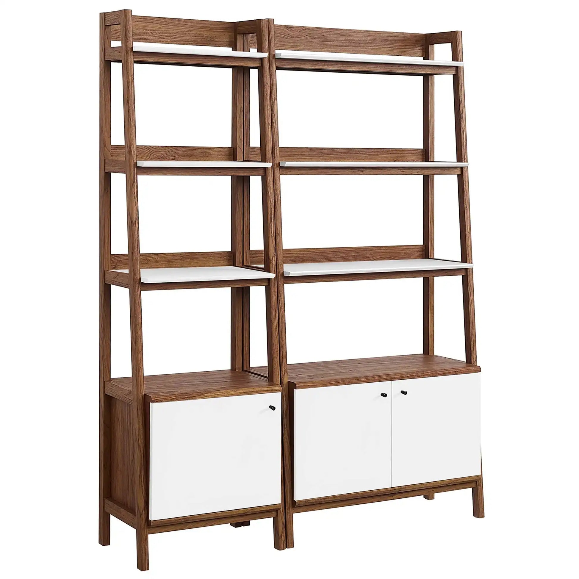 Bixby Wood Bookshelves Set of 2 by Modway - Best Buy Furniture