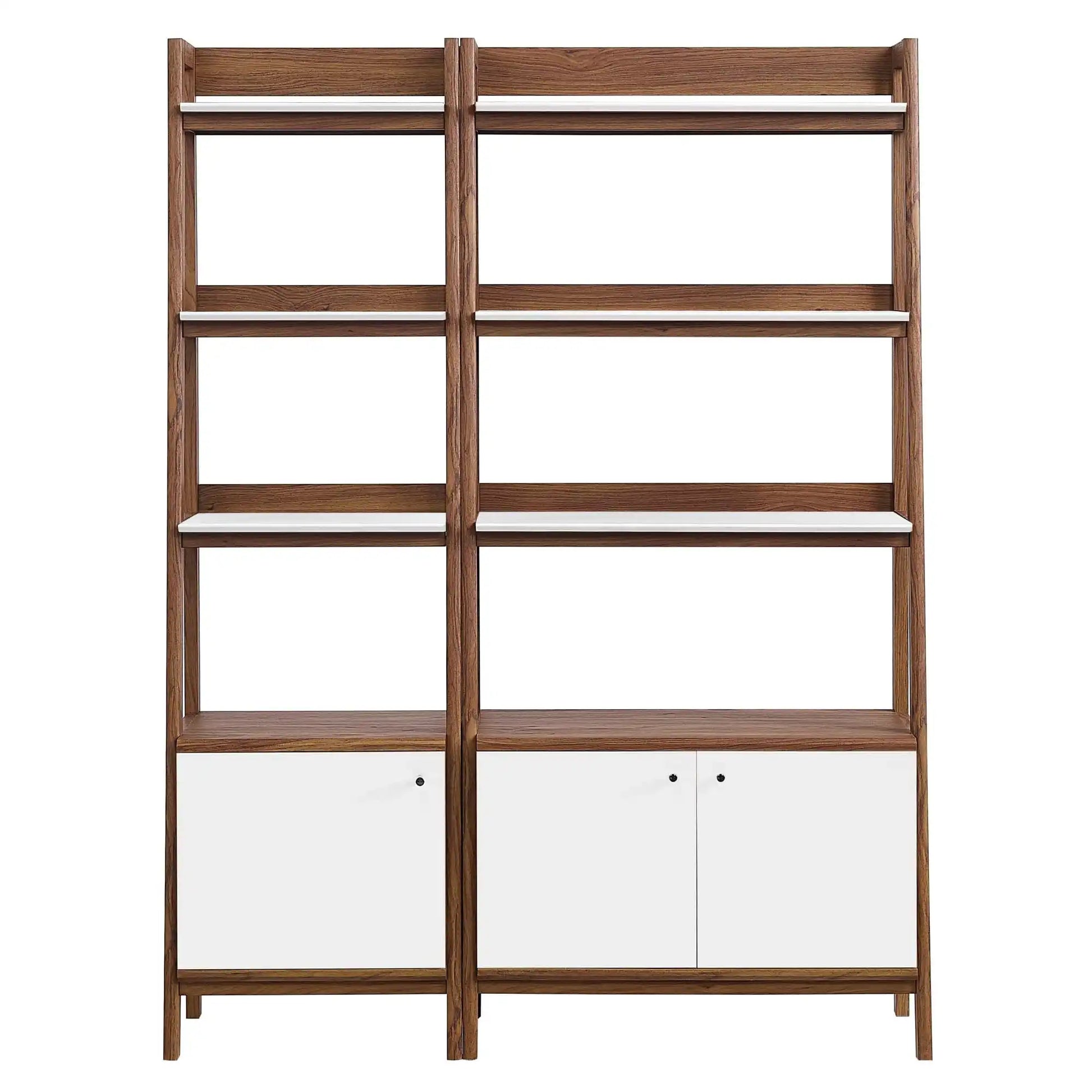 Bixby Wood Bookshelves Set of 2 by Modway - Best Buy Furniture
