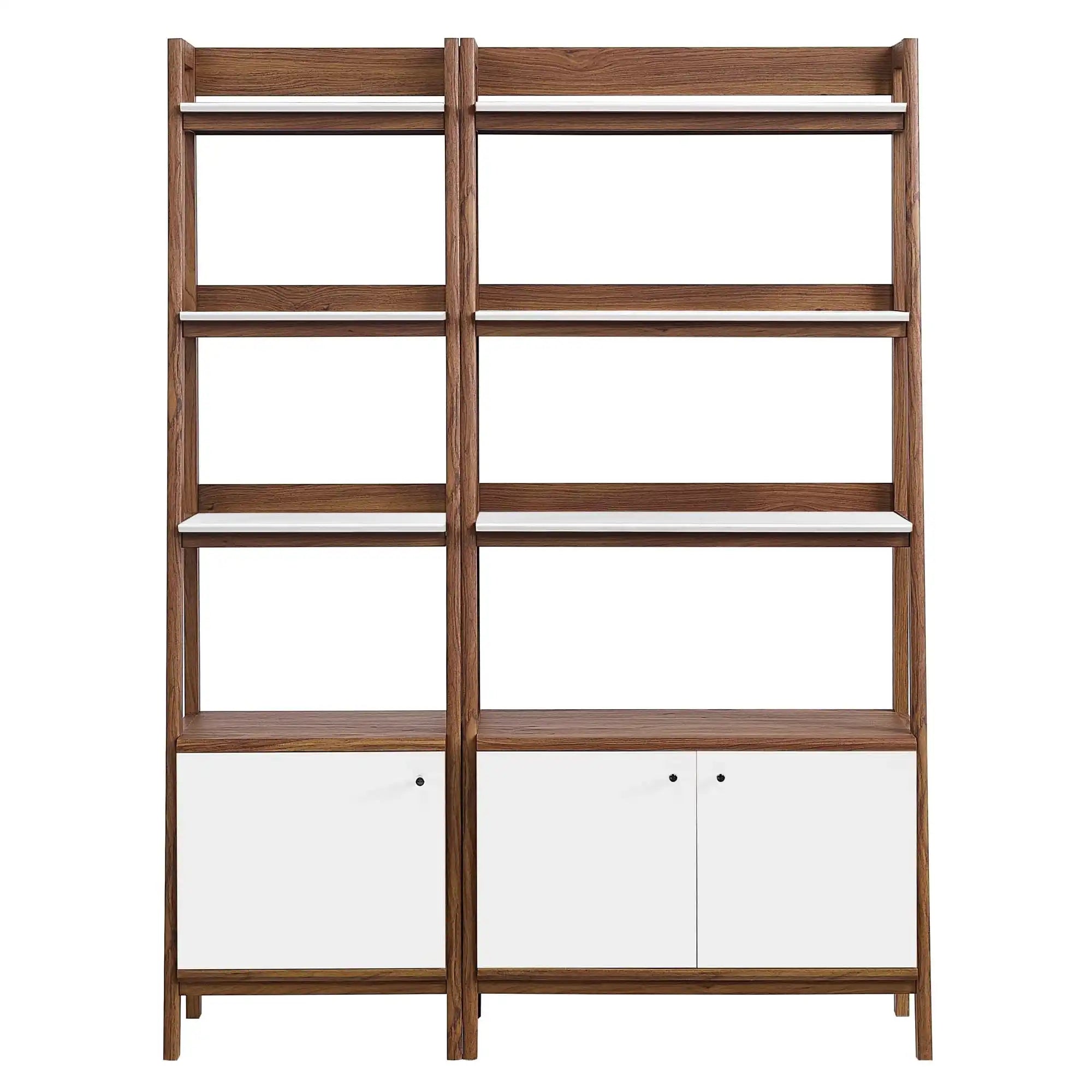Bixby Wood Bookshelves Set of 2 by Modway - Best Buy Furniture