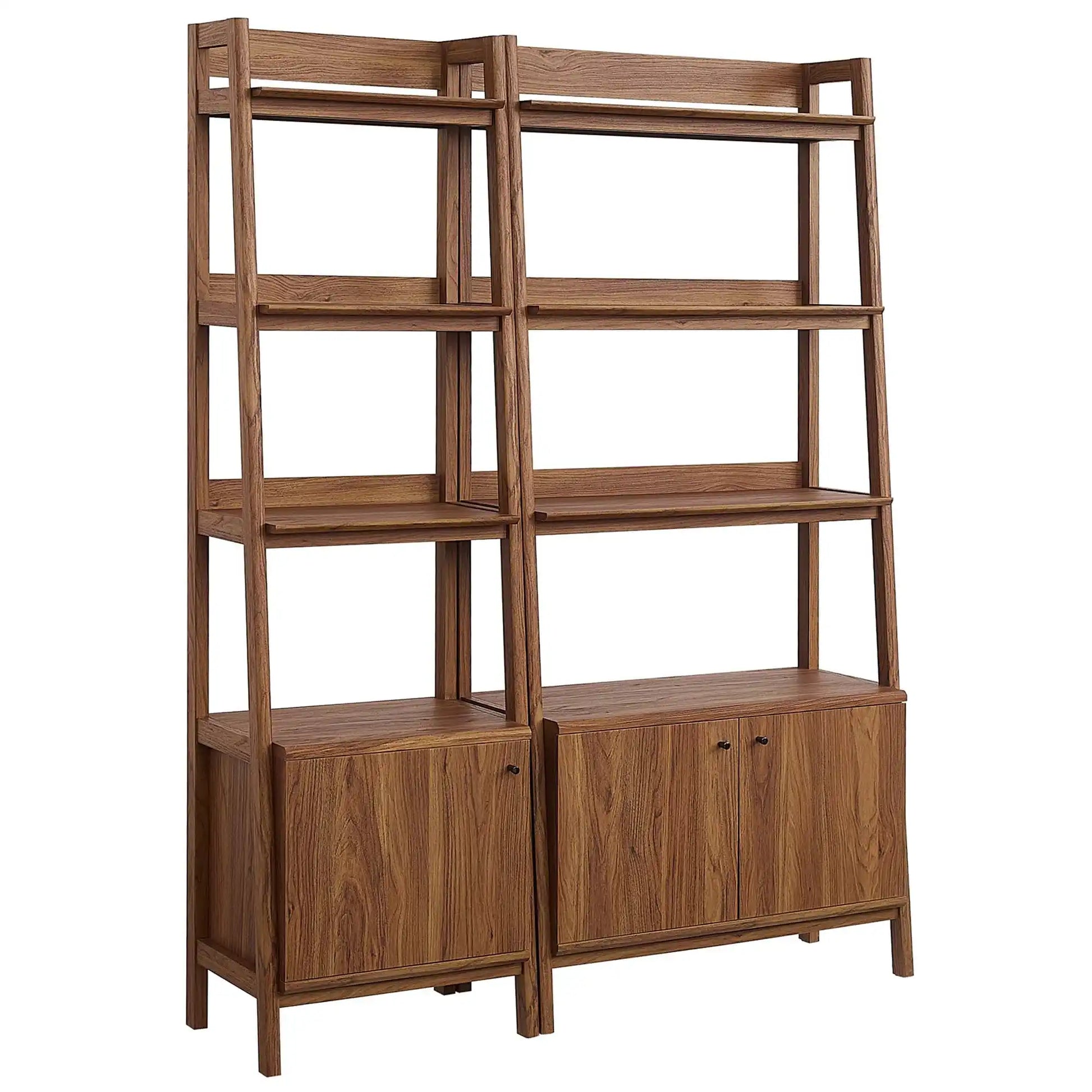 Bixby Wood Bookshelves Set of 2 by Modway - Best Buy Furniture