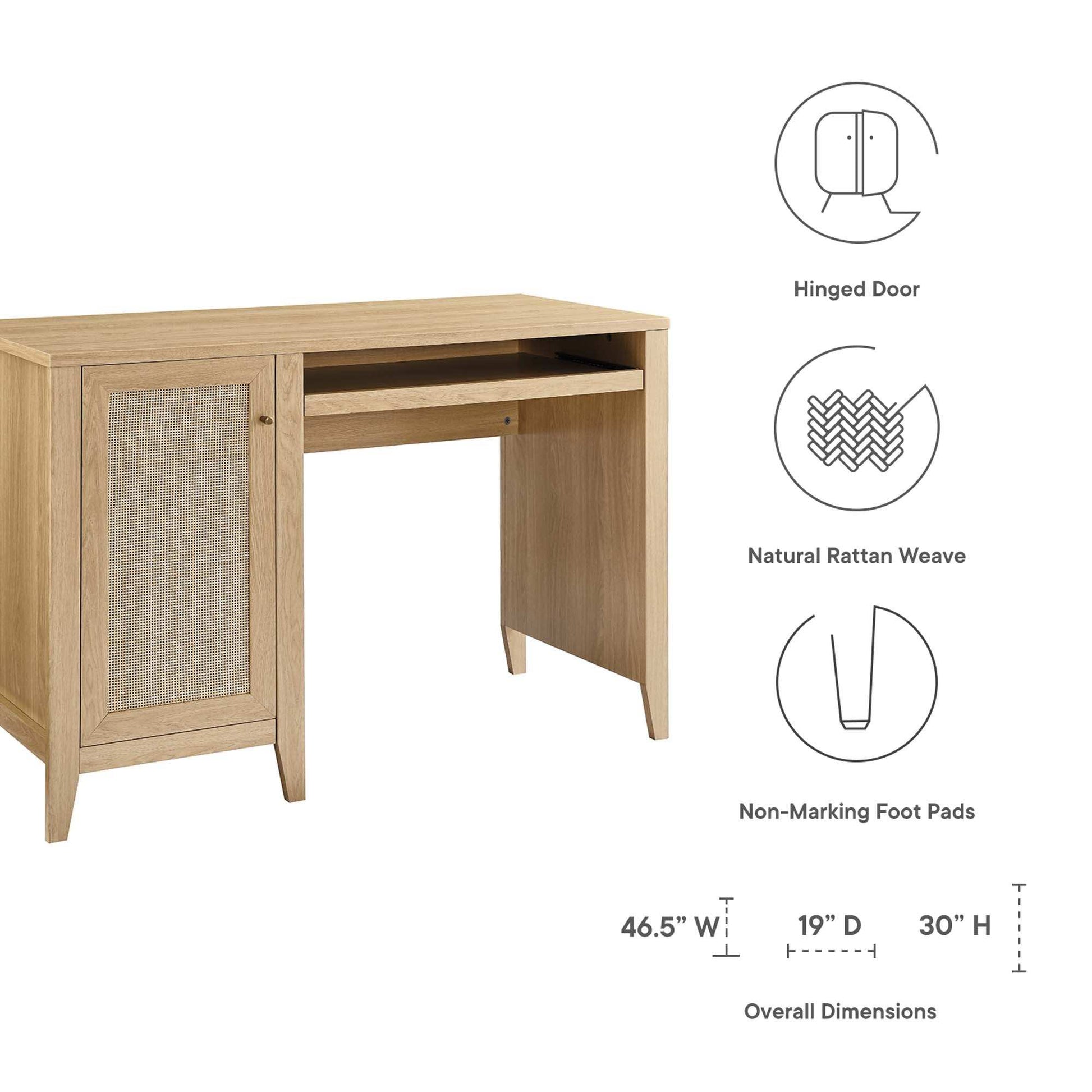 Soma 47" Office Desk by Modway - Best Buy Furniture