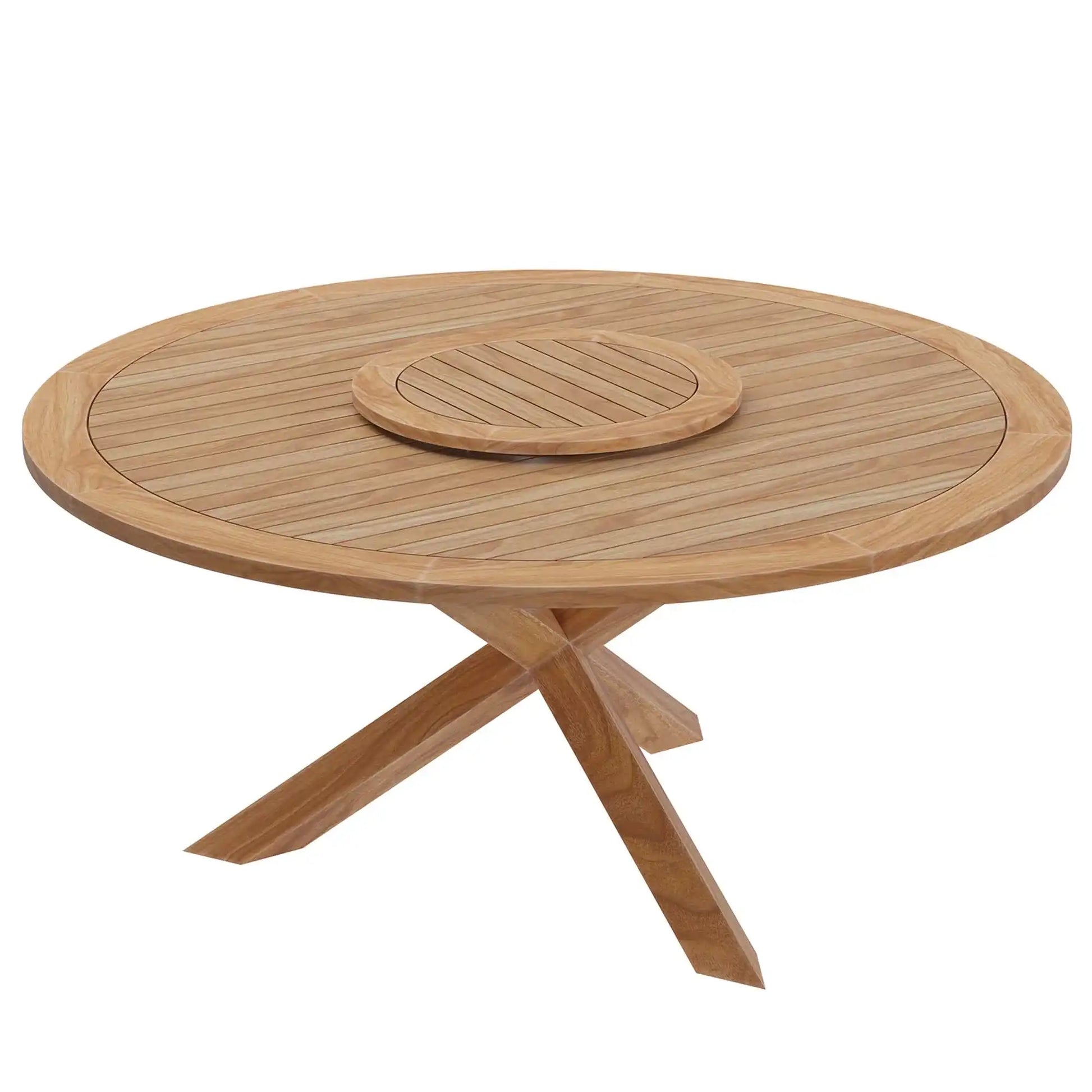 Wellspring 5-Piece Outdoor Patio Teak Wood Dining Set by Modway - Best Buy Furniture