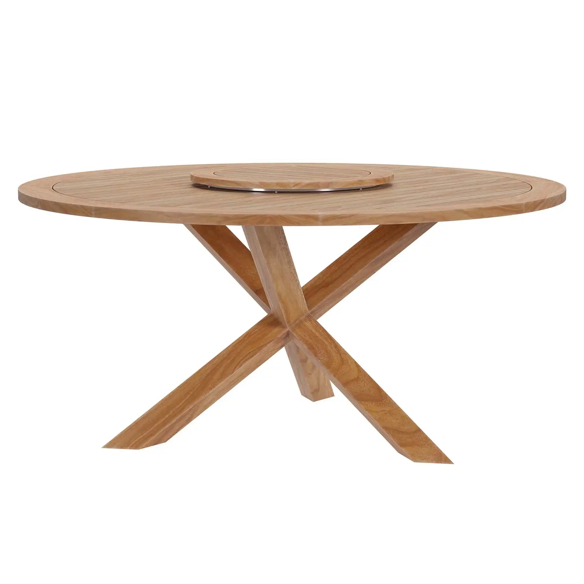 Wellspring 5-Piece Outdoor Patio Teak Wood Dining Set by Modway - Best Buy Furniture