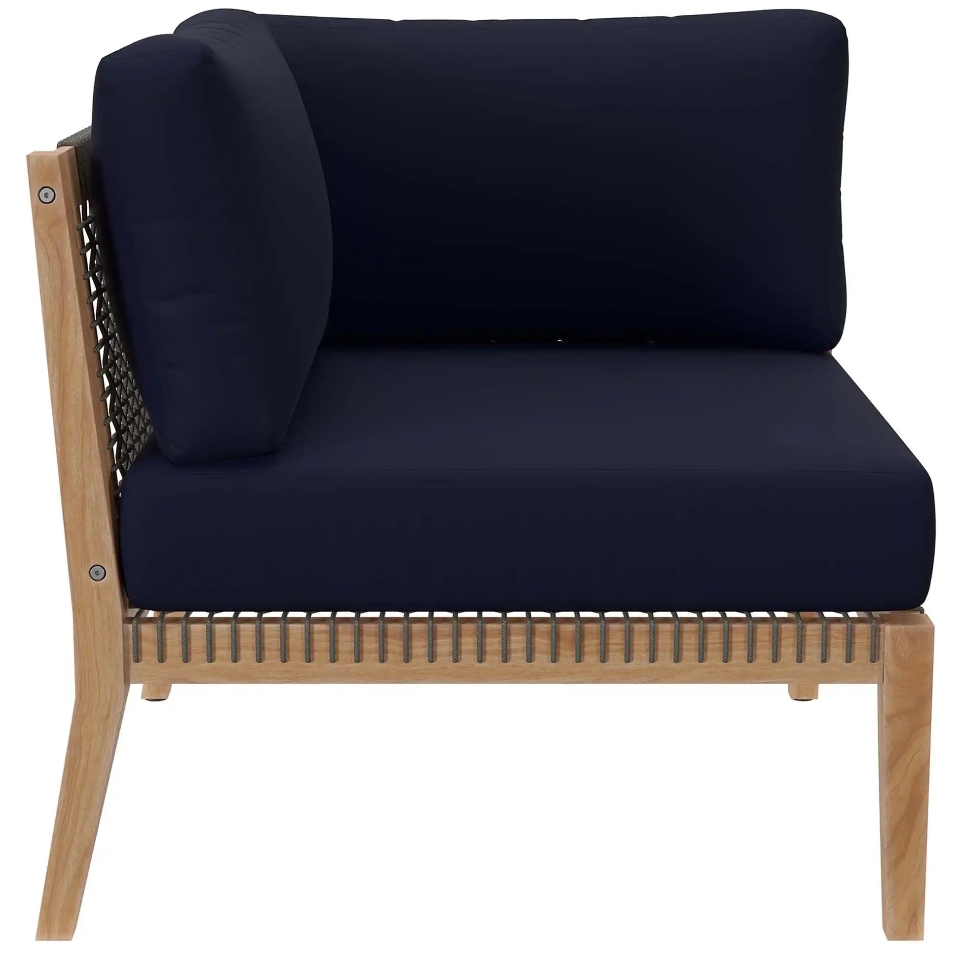 Clearwater Outdoor Patio Teak Wood Sofa by Modway - Best Buy Furniture