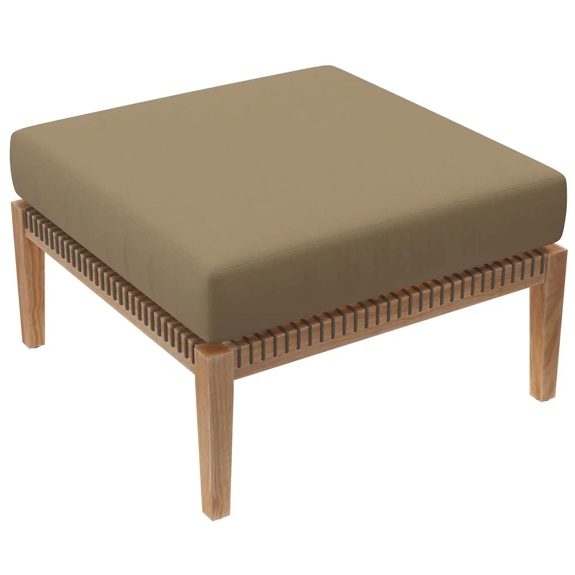 Clearwater 6-Piece Outdoor Patio Teak Wood Sectional Sofa by Modway - Best Buy Furniture