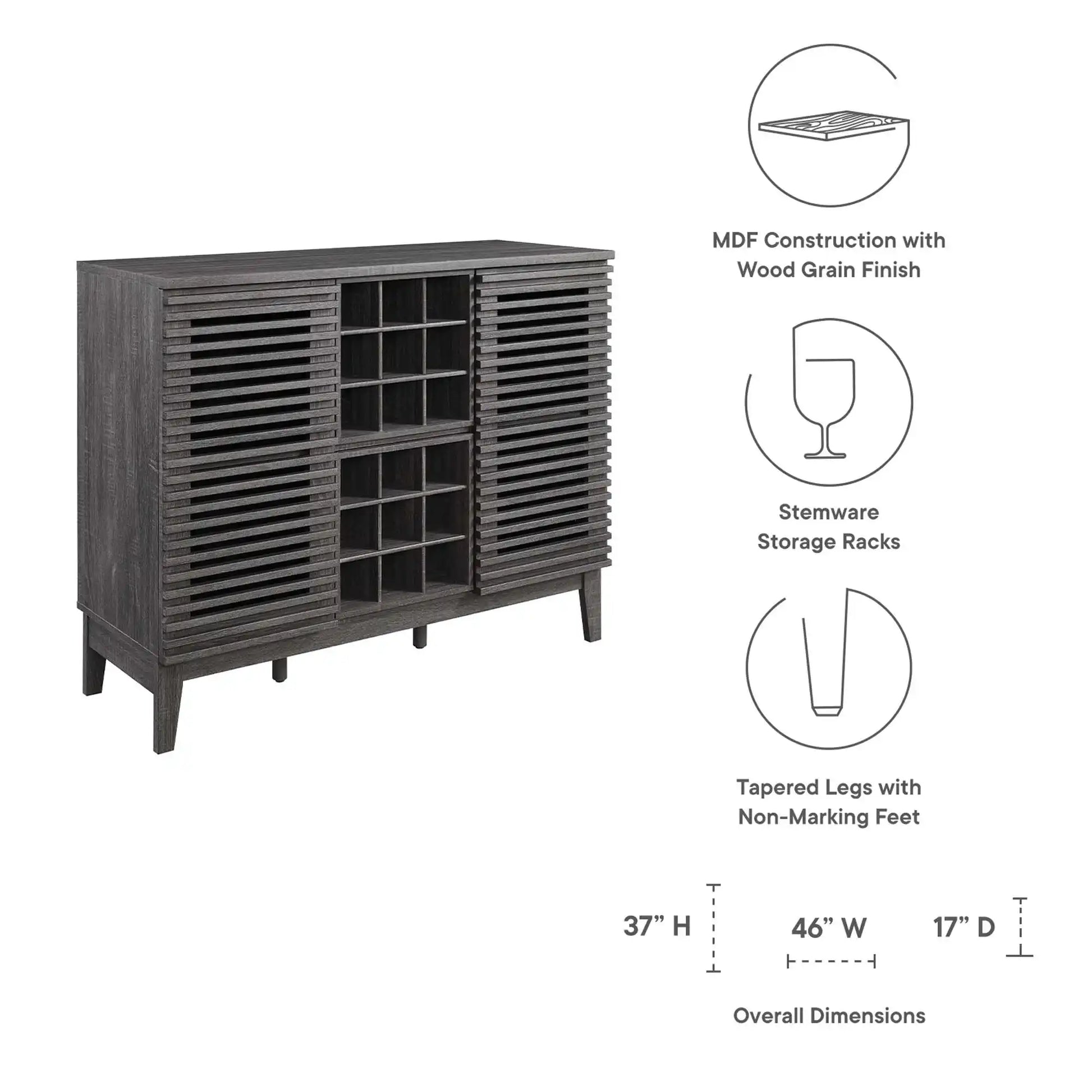 Render Bar Cabinet by Modway - Best Buy Furniture