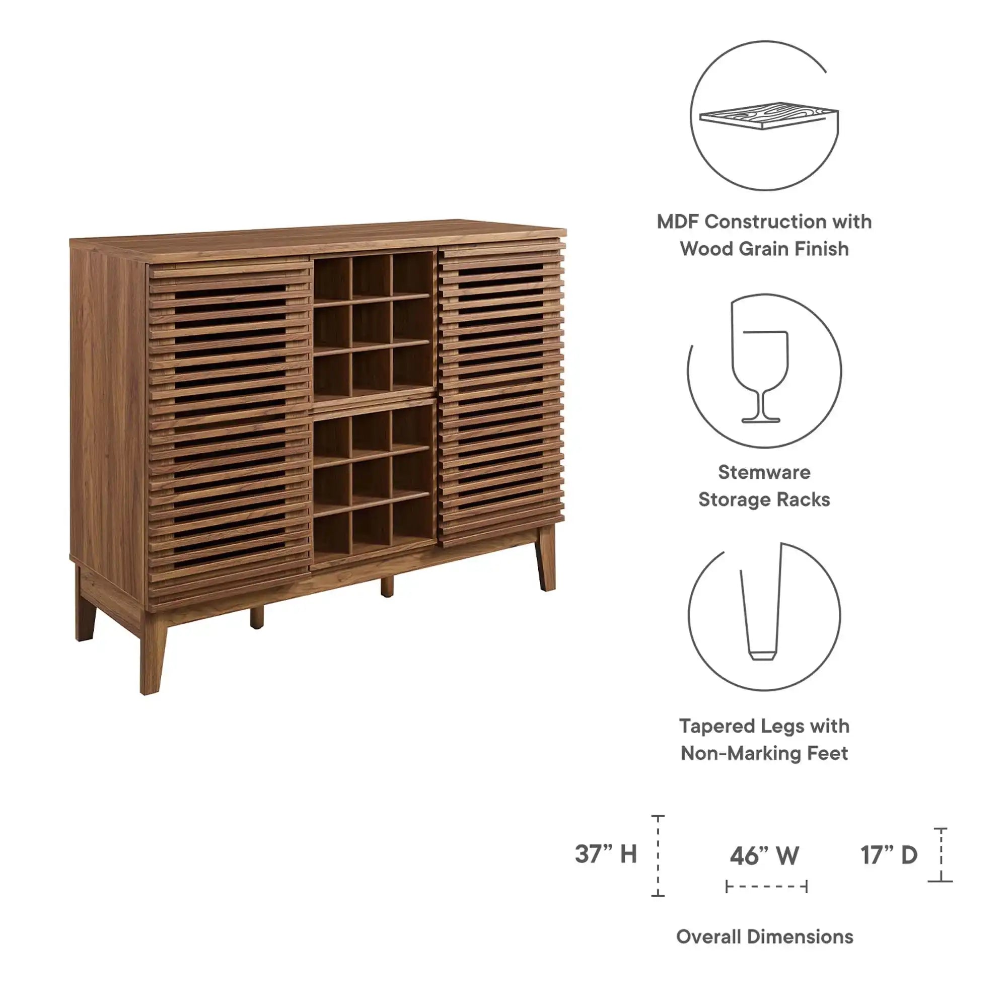 Render Bar Cabinet by Modway - Best Buy Furniture