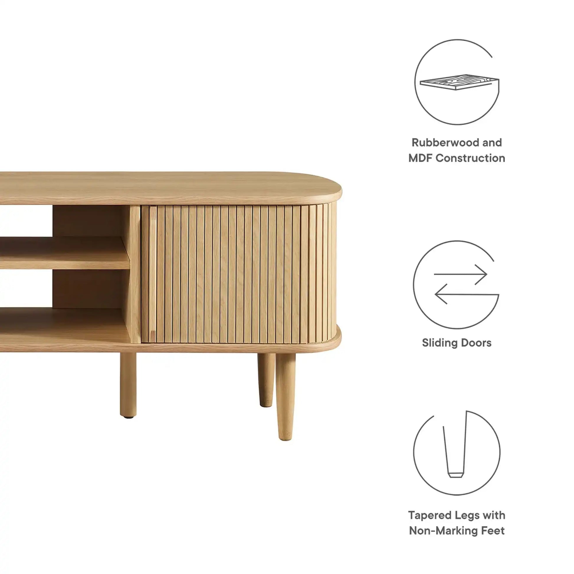 Contour 55" TV Stand by Modway - Best Buy Furniture
