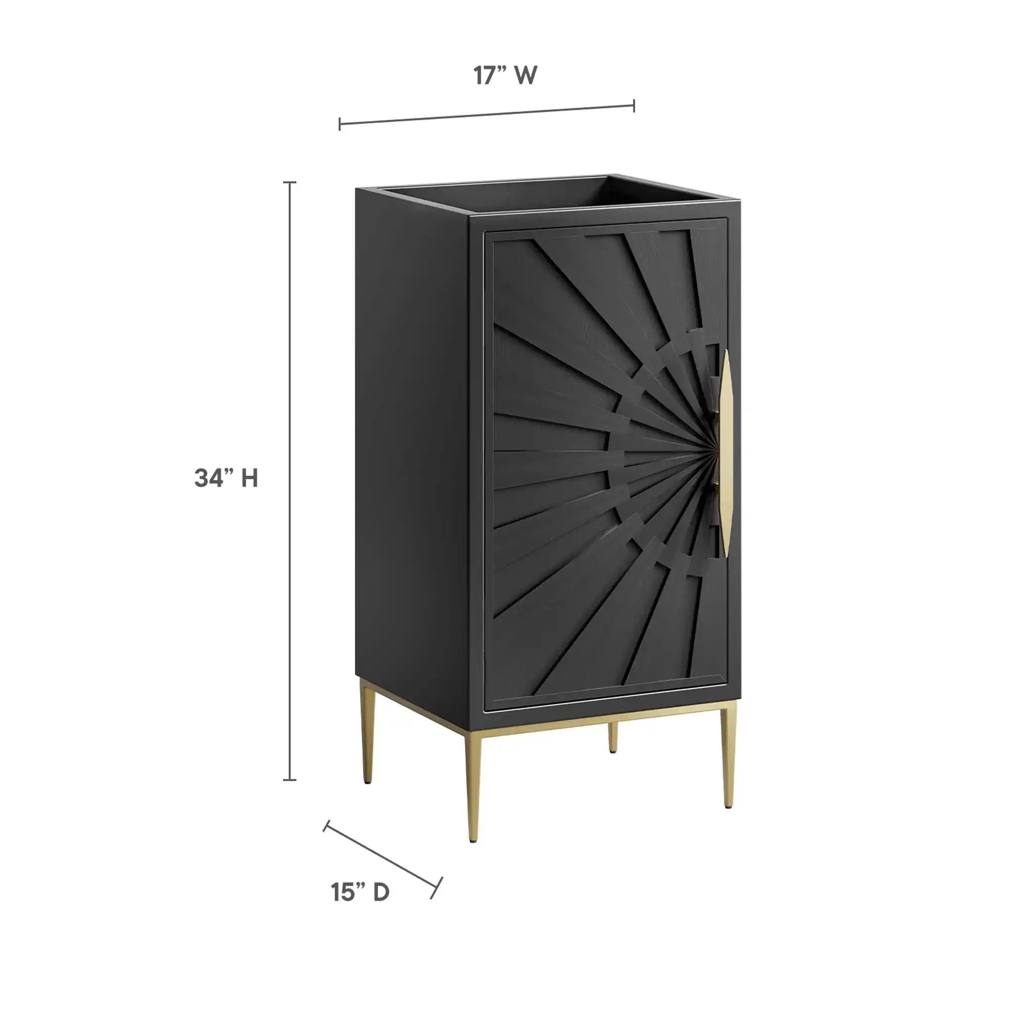 Awaken 18" Bathroom Vanity Cabinet by Modway - Best Buy Furniture