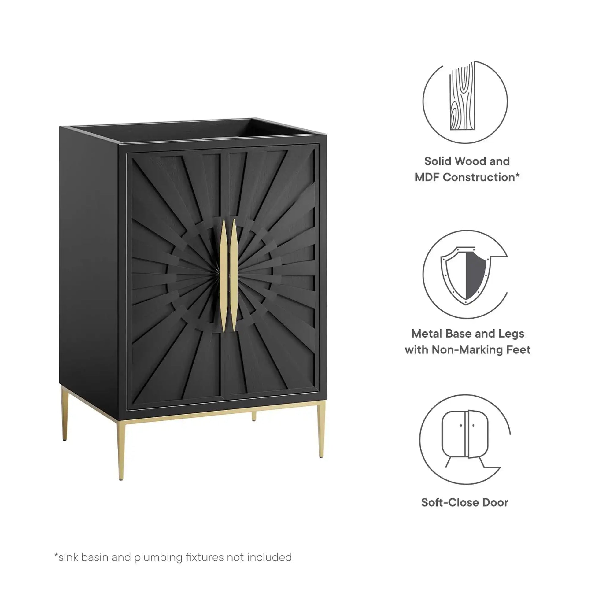 Awaken 24" Bathroom Vanity Cabinet by Modway - Best Buy Furniture