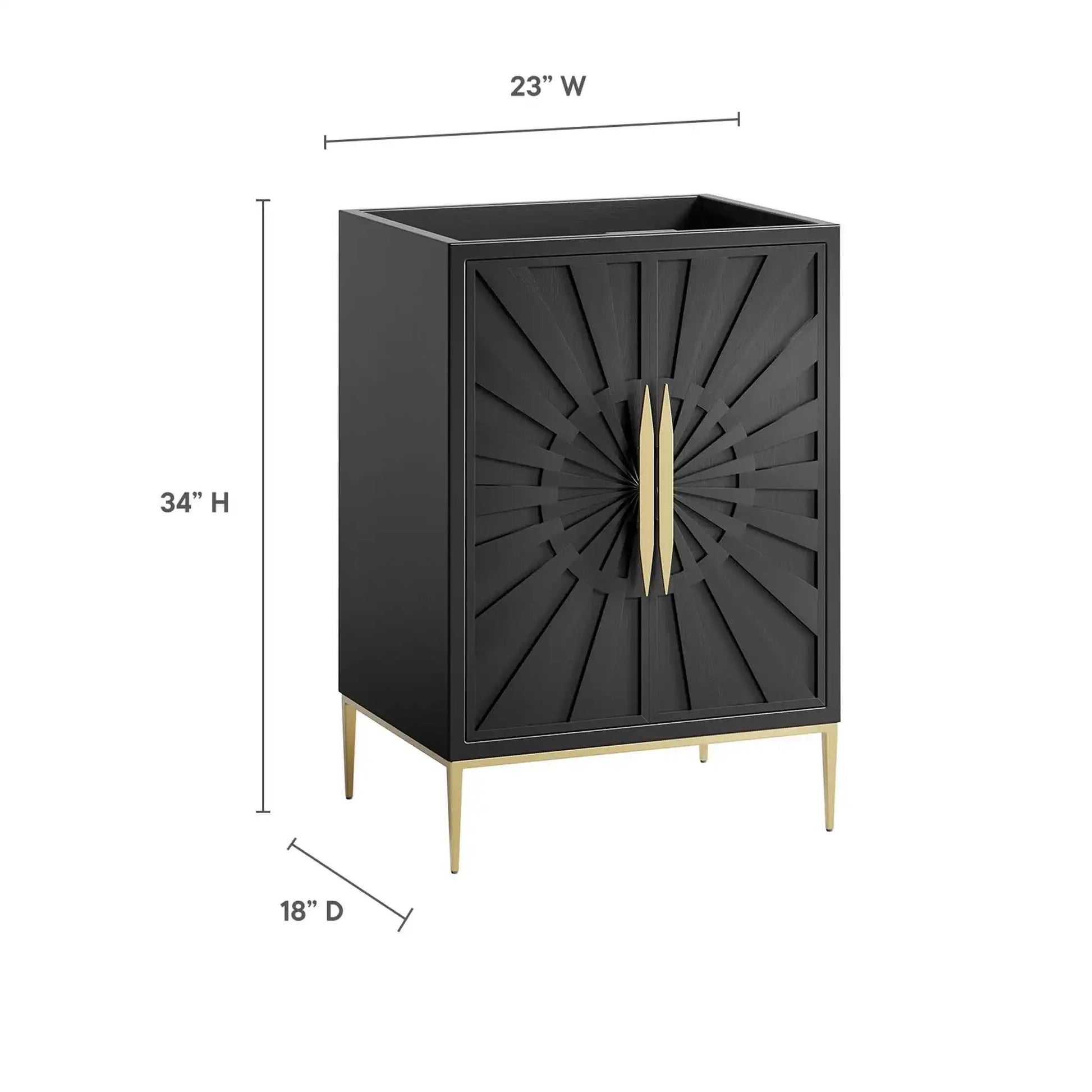 Awaken 24" Bathroom Vanity Cabinet by Modway - Best Buy Furniture