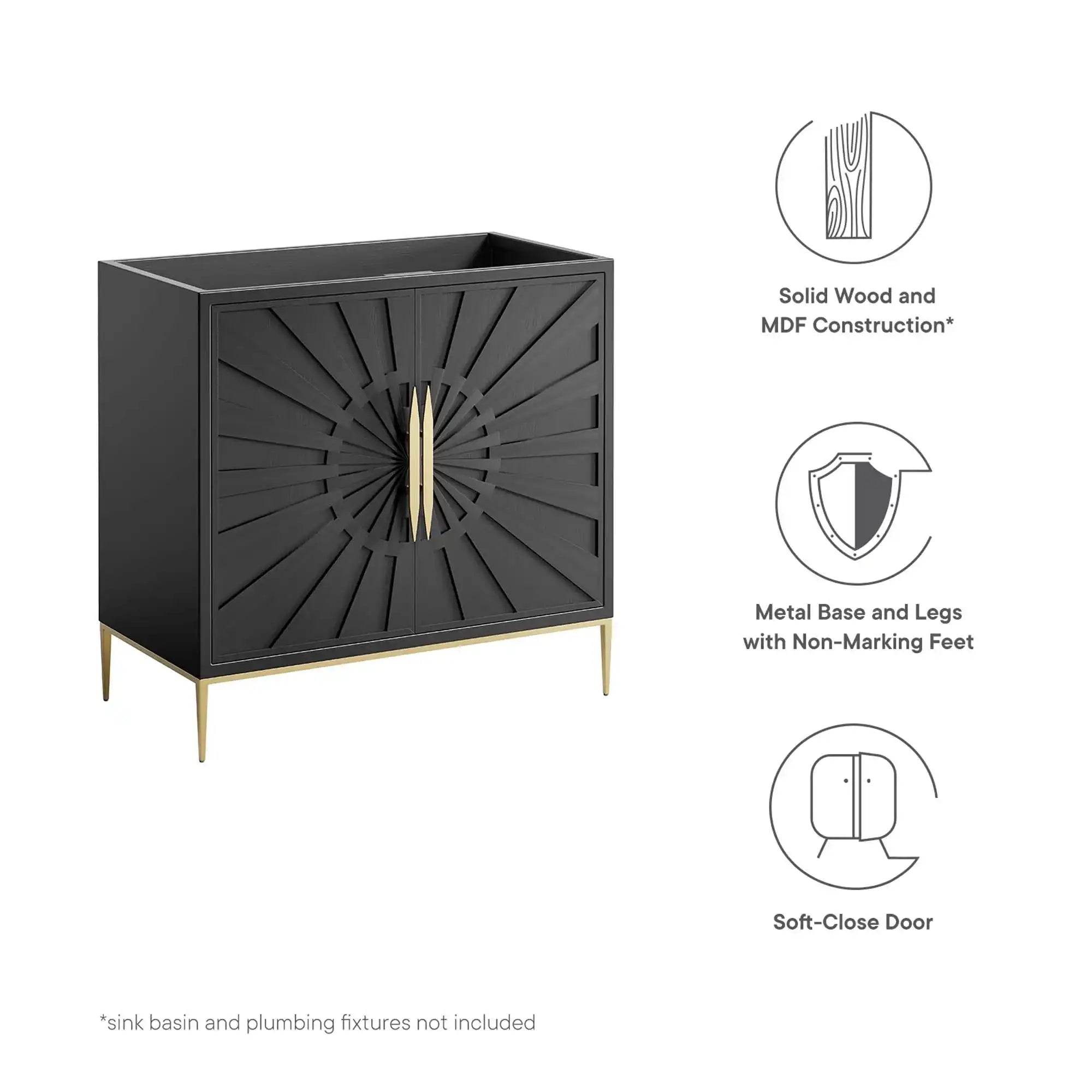 Awaken 36" Bathroom Vanity Cabinet by Modway - Best Buy Furniture