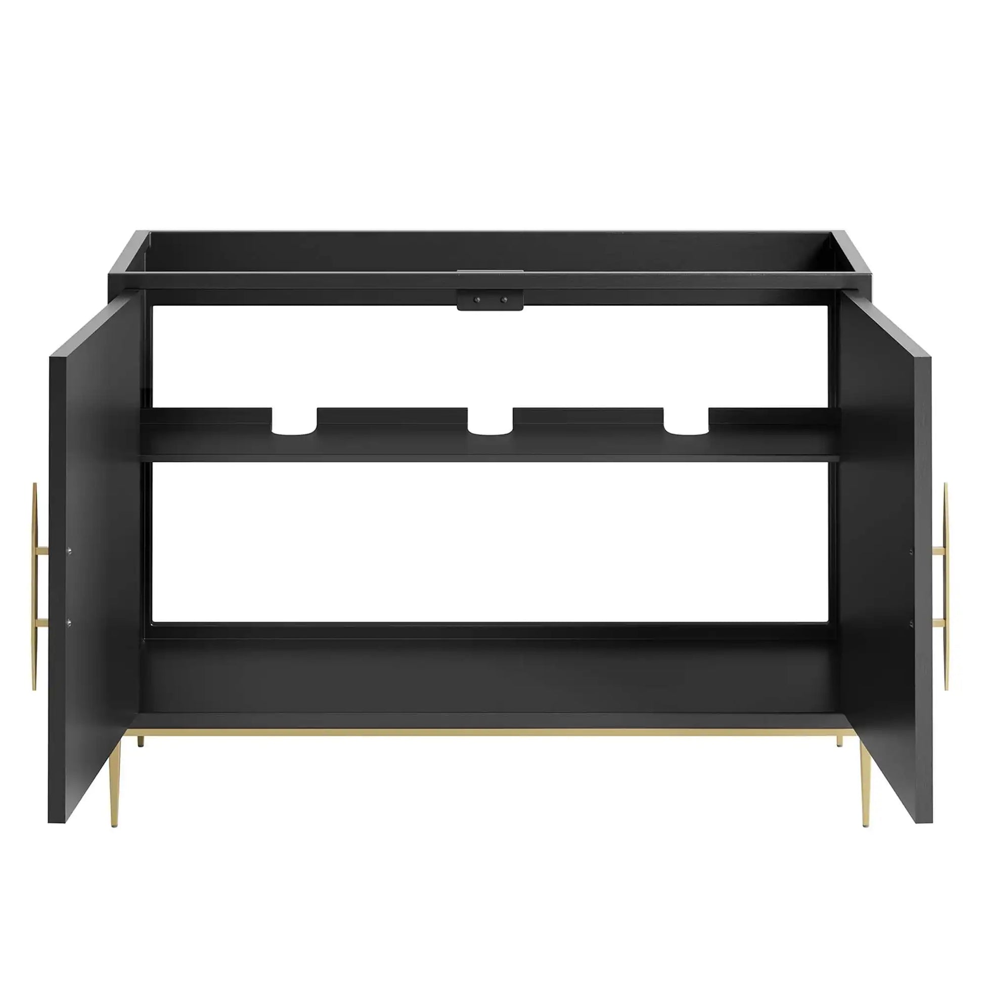 Awaken 48" Double or Single Sink Compatible (Not Included) Bathroom Vanity Cabinet by Modway - Best Buy Furniture