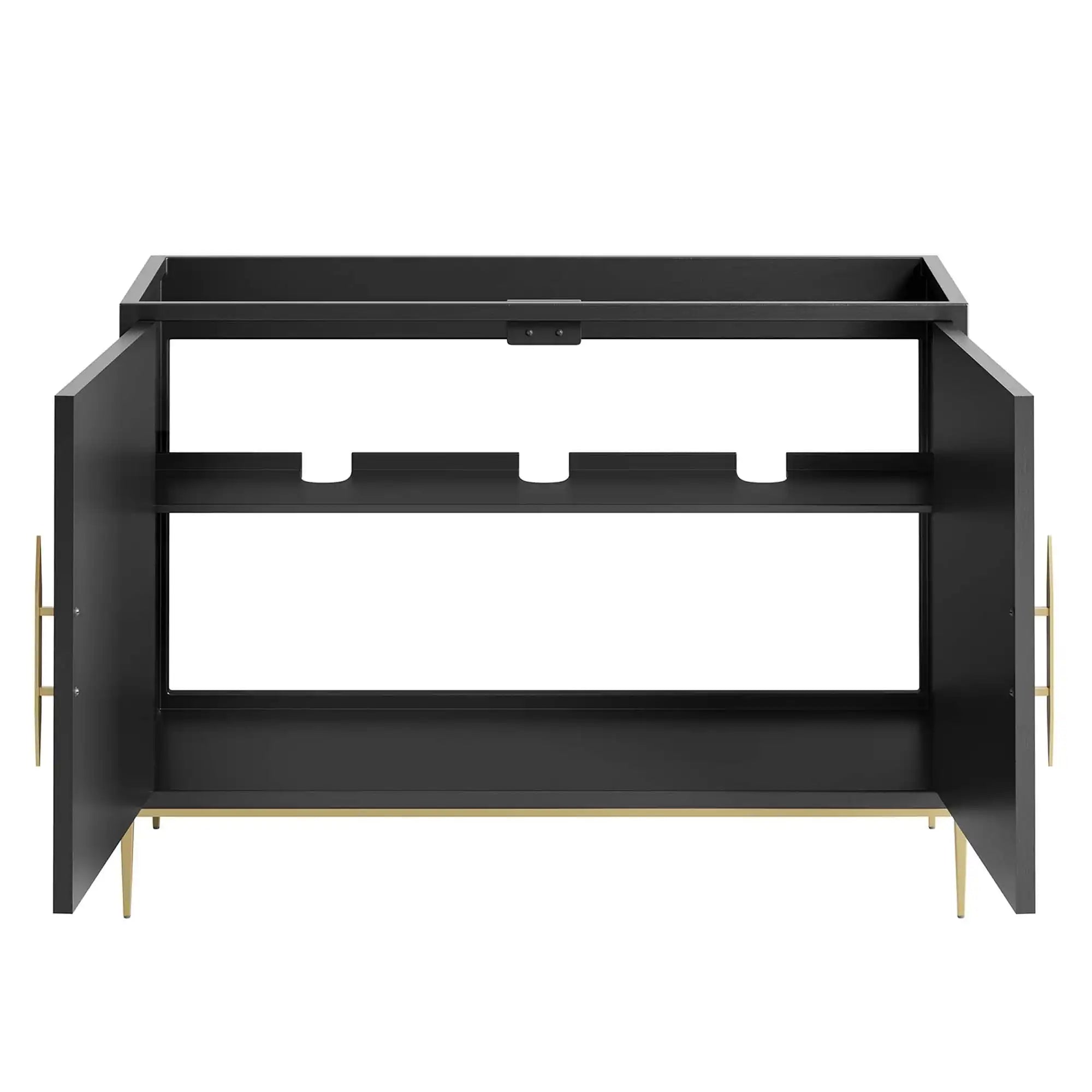 Awaken 48" Double or Single Sink Compatible (Not Included) Bathroom Vanity Cabinet by Modway - Best Buy Furniture