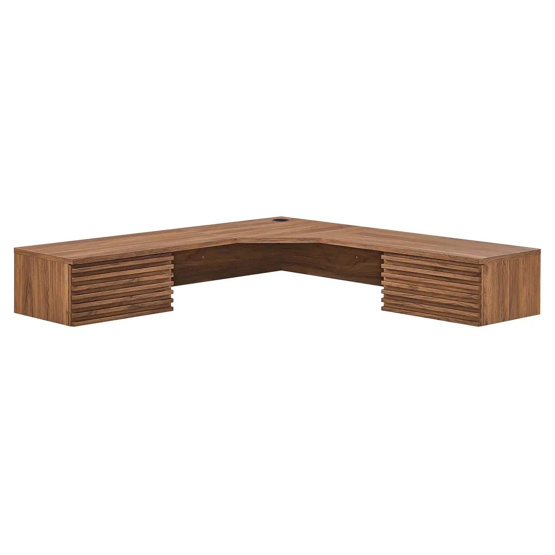Render Wall Mount Corner Office Desk by Modway - Best Buy Furniture
