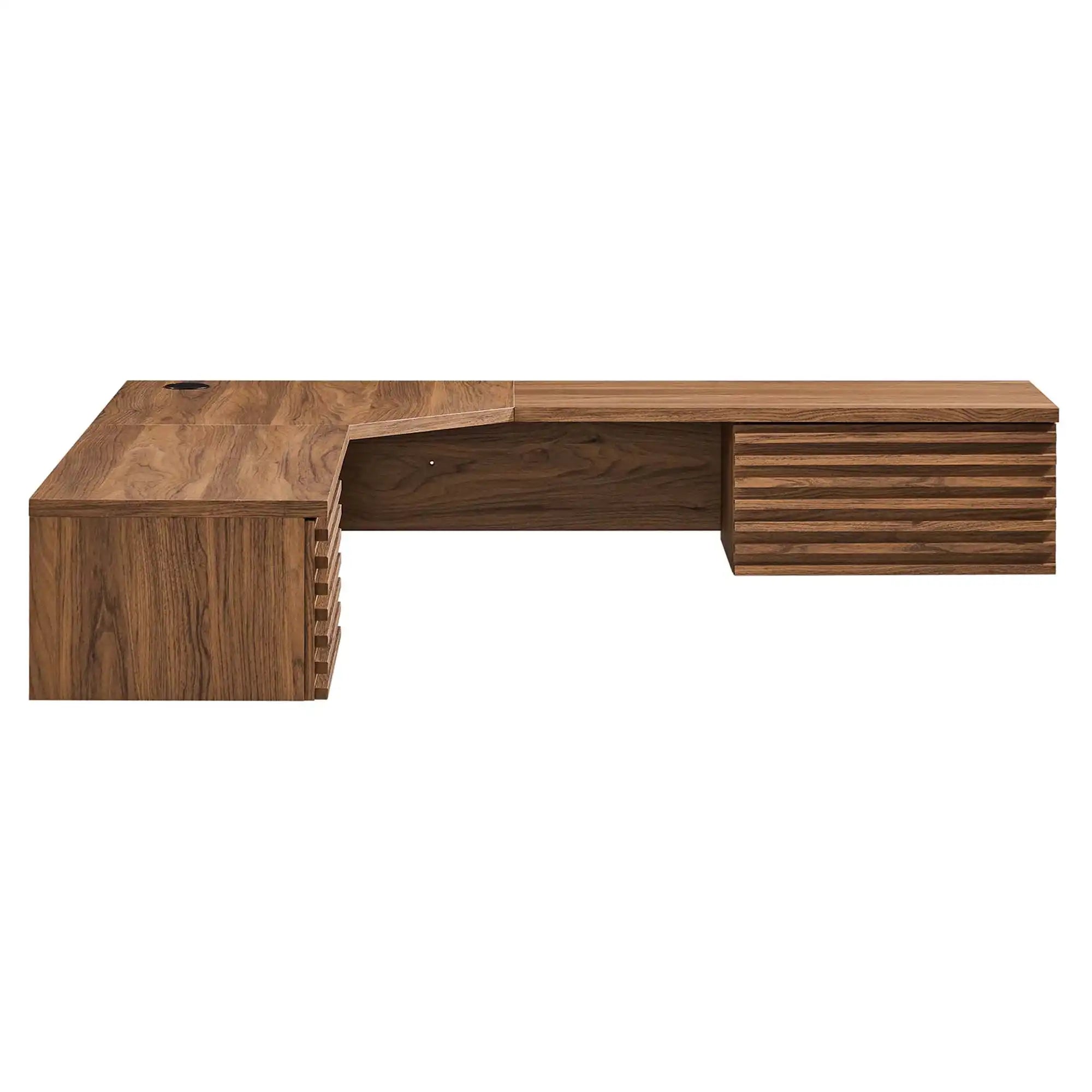 Render Wall Mount Corner Office Desk by Modway - Best Buy Furniture