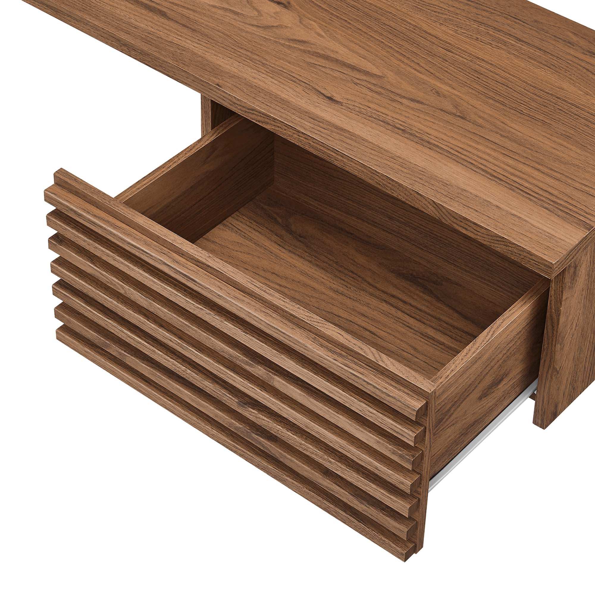 Render Wall Mount Corner Office Desk by Modway - Best Buy Furniture